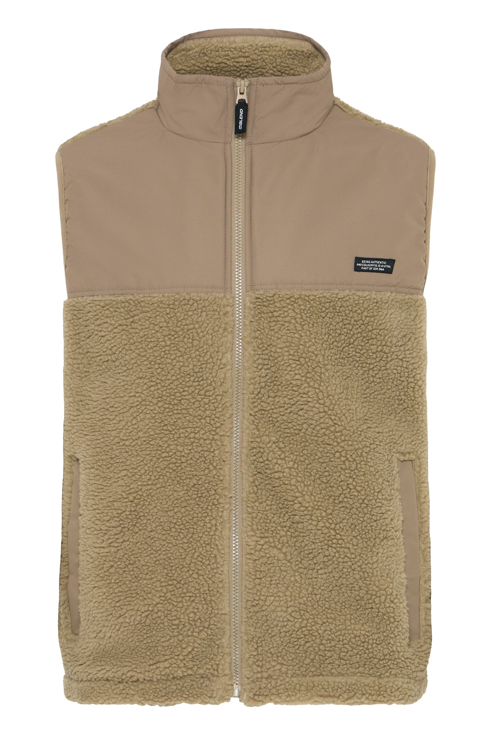 Blend Plüschweste "BHTorte" Kuschelige Teddy-Weste mit Taschen günstig online kaufen