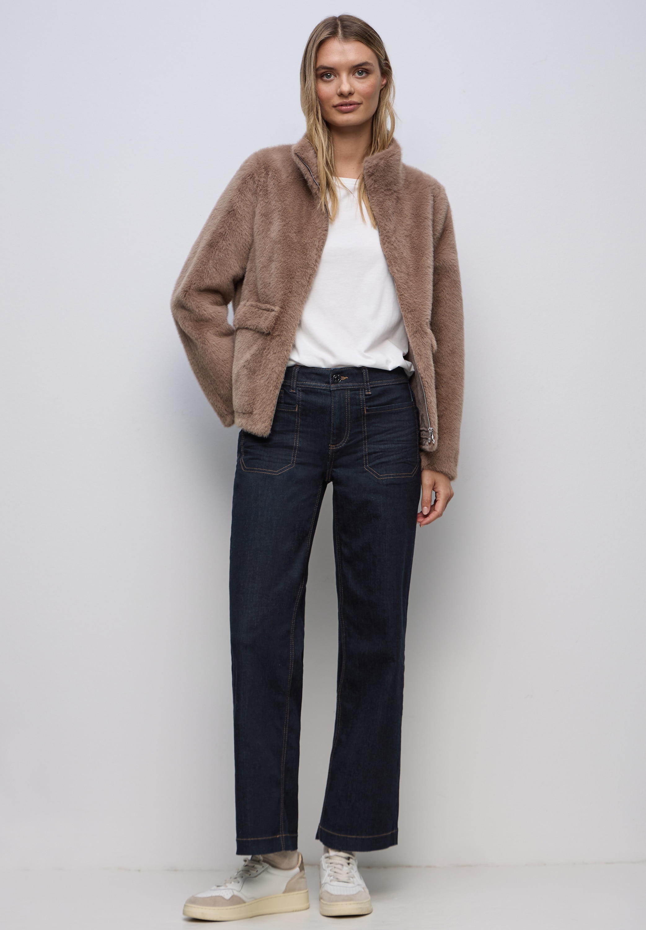 STREET ONE Comfort-fit-Jeans Middle Waist