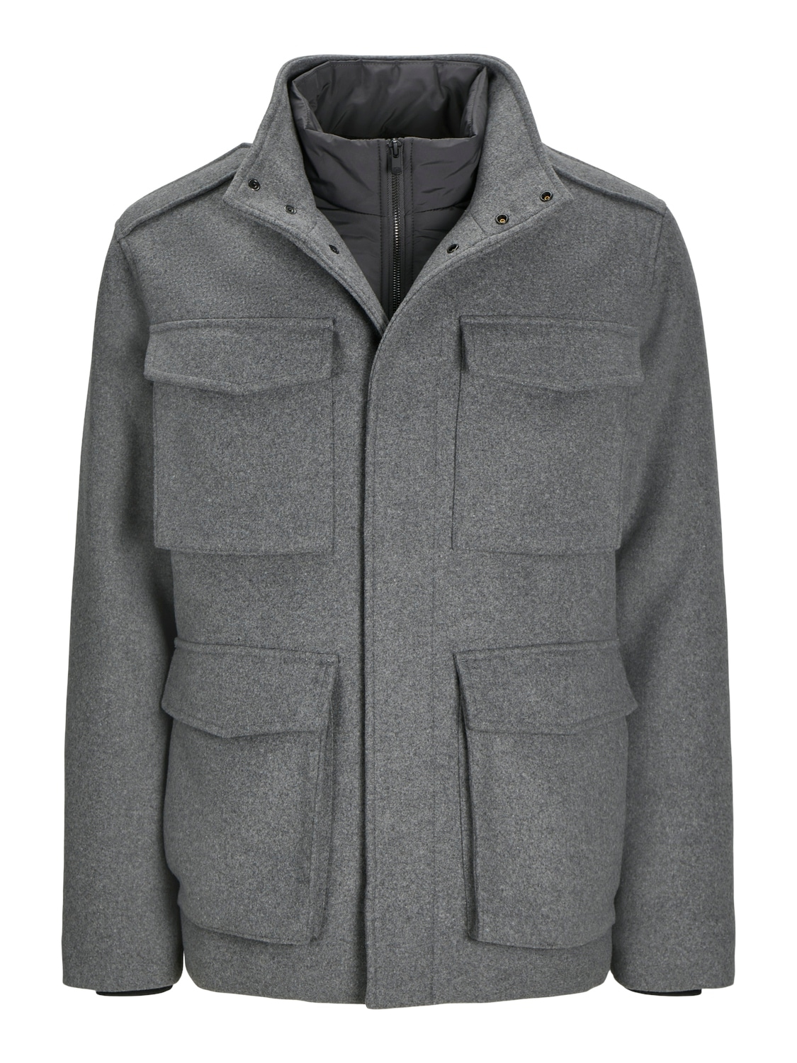 Jack & Jones Wolljacke »JPRCCALEX WOOL BLEND FIELD JACKET SN«