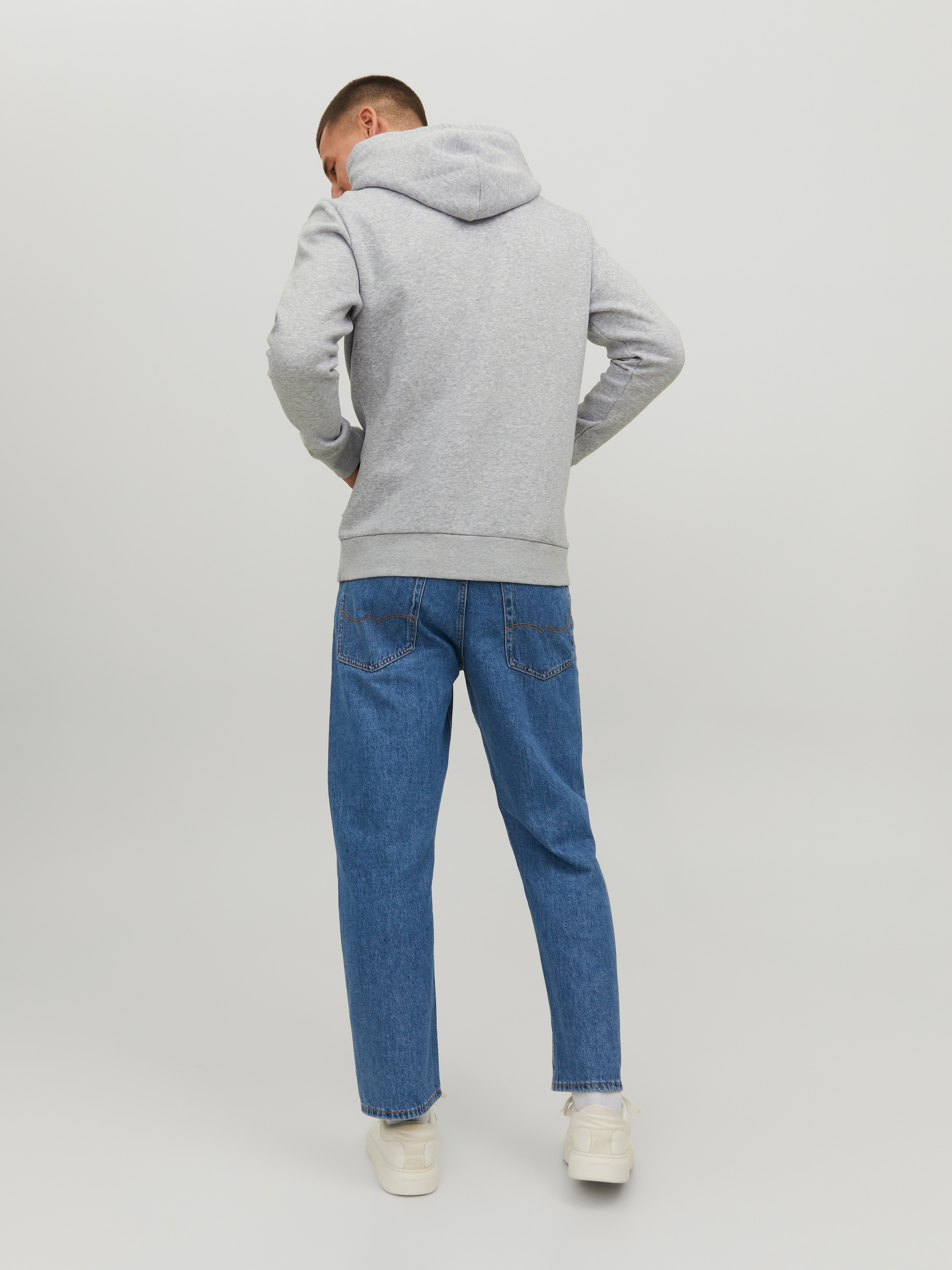 Jack & Jones Kapuzensweatshirt »JJECORP LOGO SWEAT HOOD NOOS«, Baumwollmischung, regular fit
