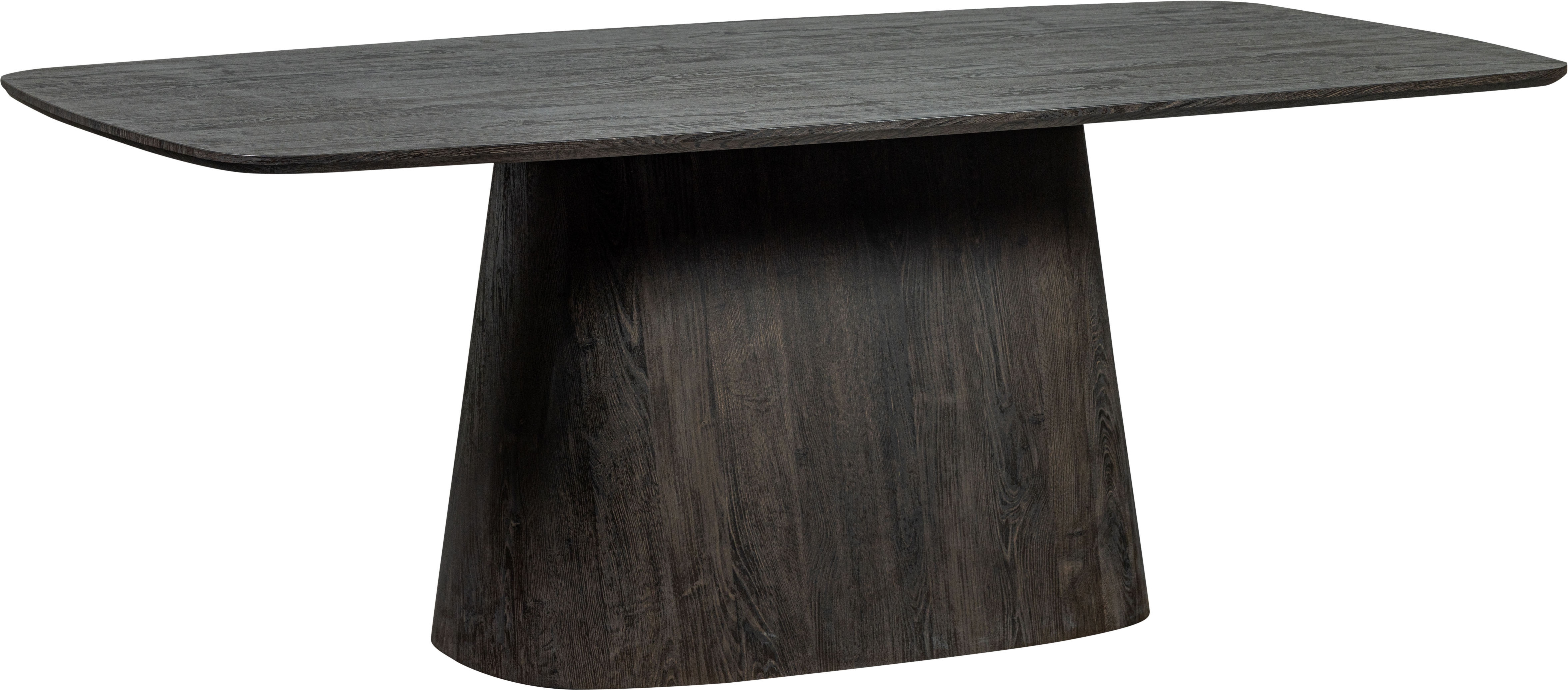 WOOOD Esstisch "Leah MDF mit Schutzlackierung und robusten Standbeinen 200x105x76 cm" Tragkraft 150 kg, Royale Tischfläche, einfach zu montierbar