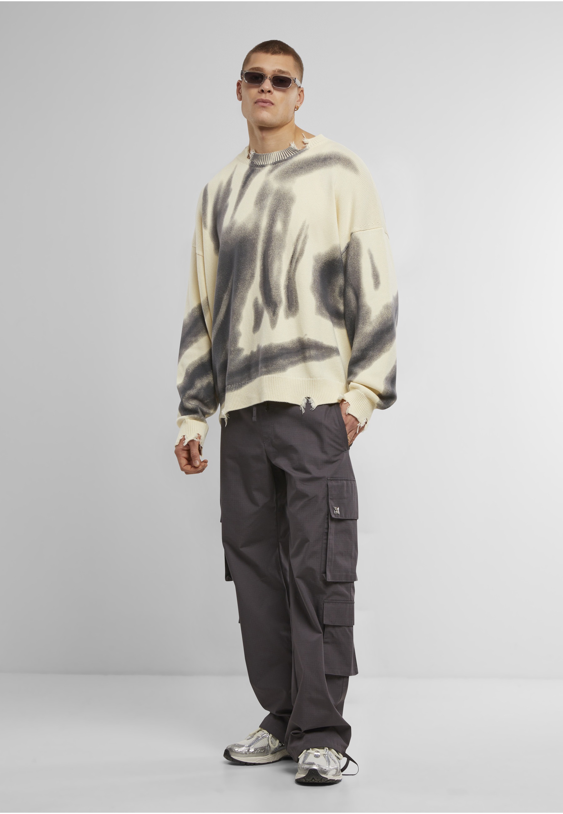 PEQUS Fleecepullover »PEQUS PEQUS Smoked Knit Sweater«, 1 Stk.
