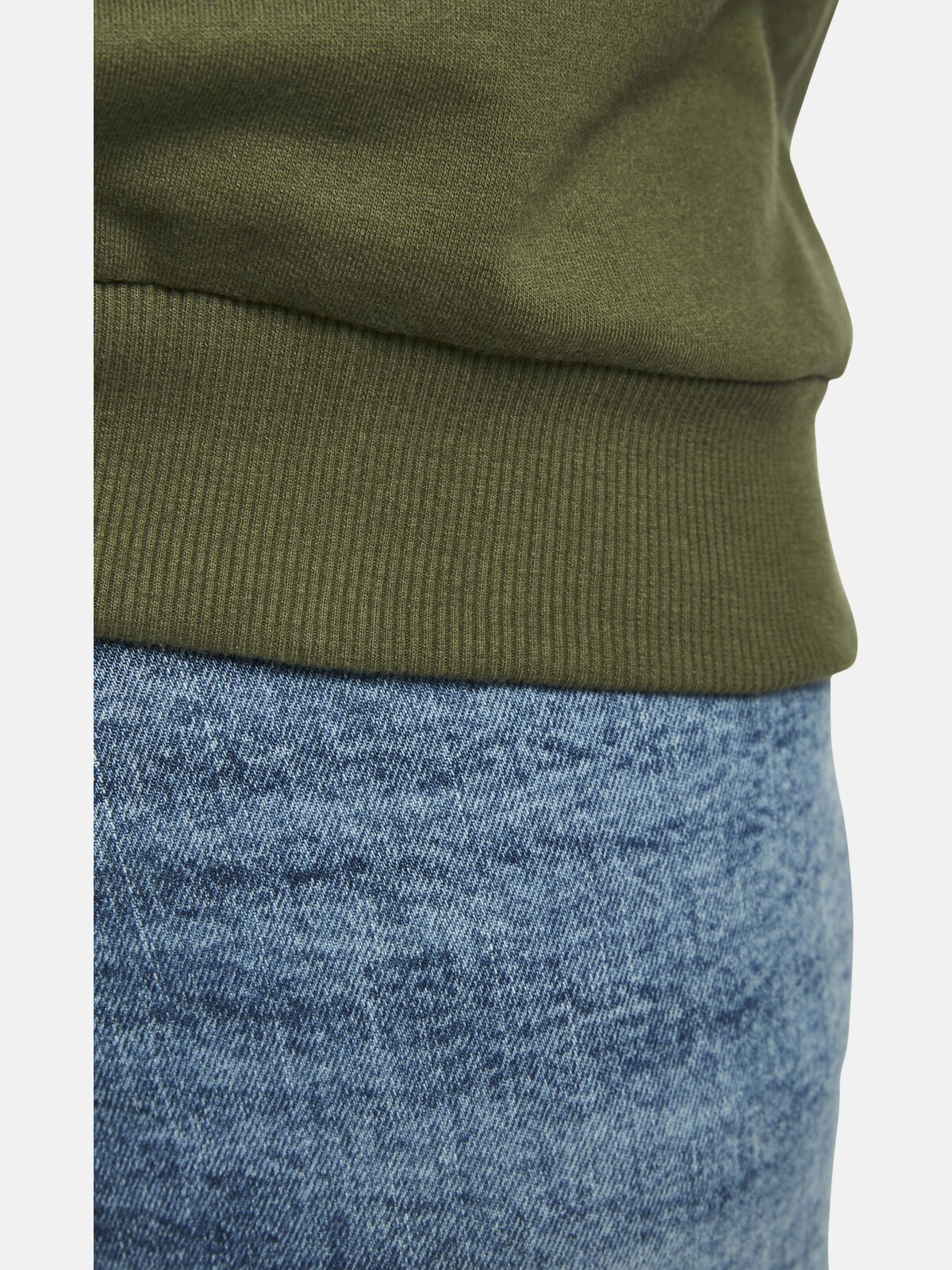 Jan Vanderstorm Sweatshirt »Doppelpack Sweatshirt HOLDGER«, (2 tlg.), mit elastischem Saumbund