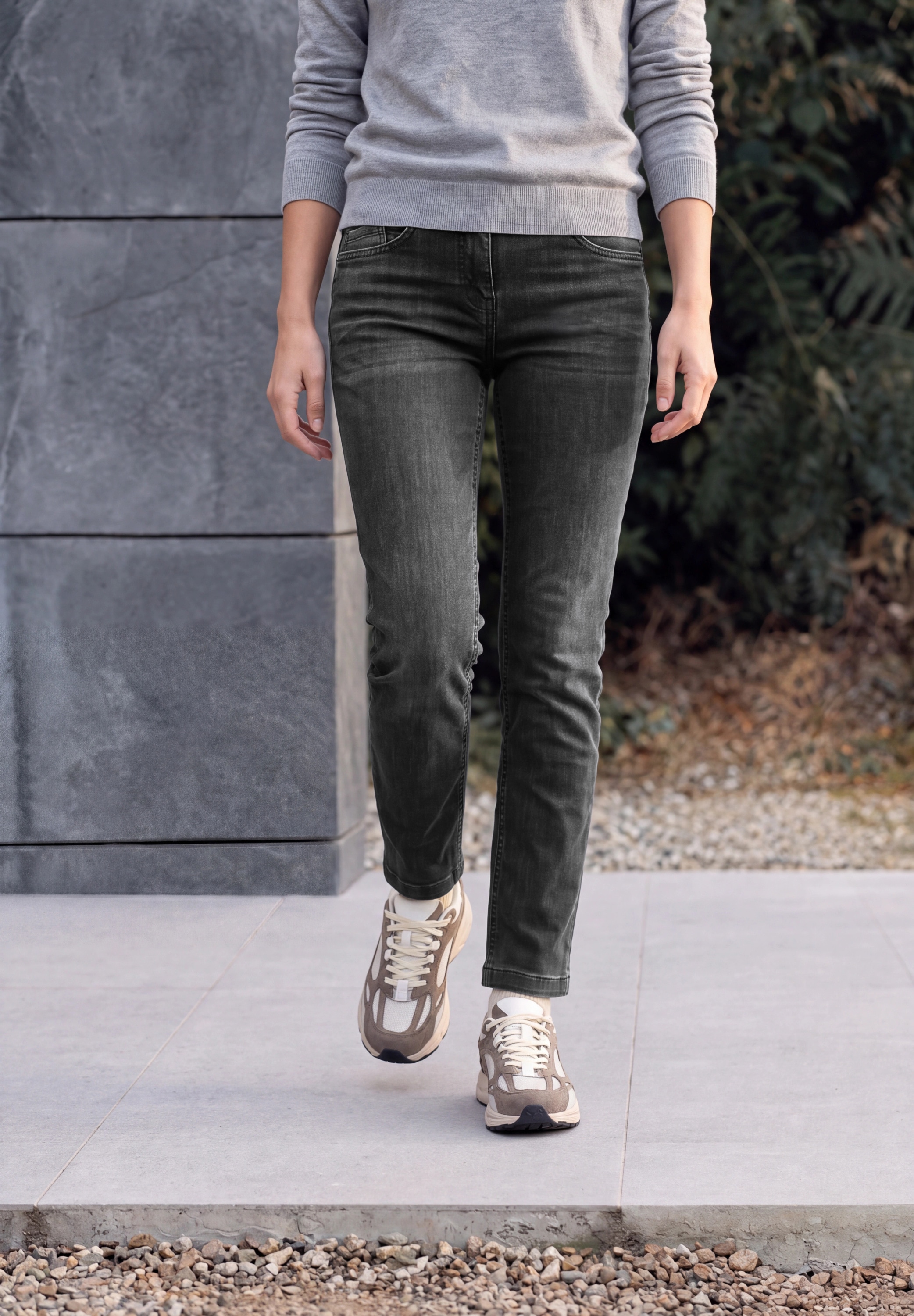 Cecil Slim-fit-Jeans 5-Pocket-Style