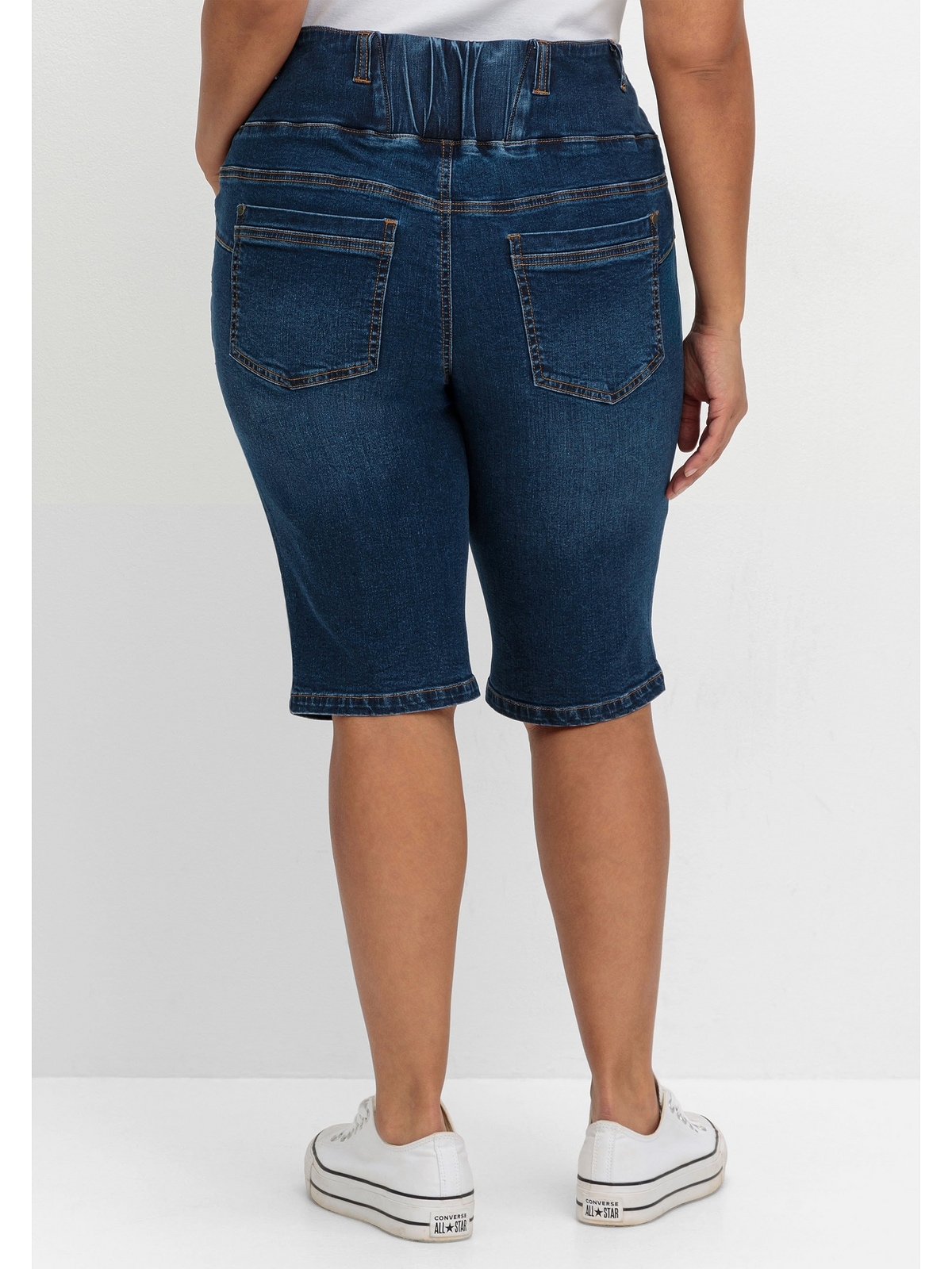 Sheego Jeansbermudas »Große Größen«, im Curvy-Schnitt ANNE