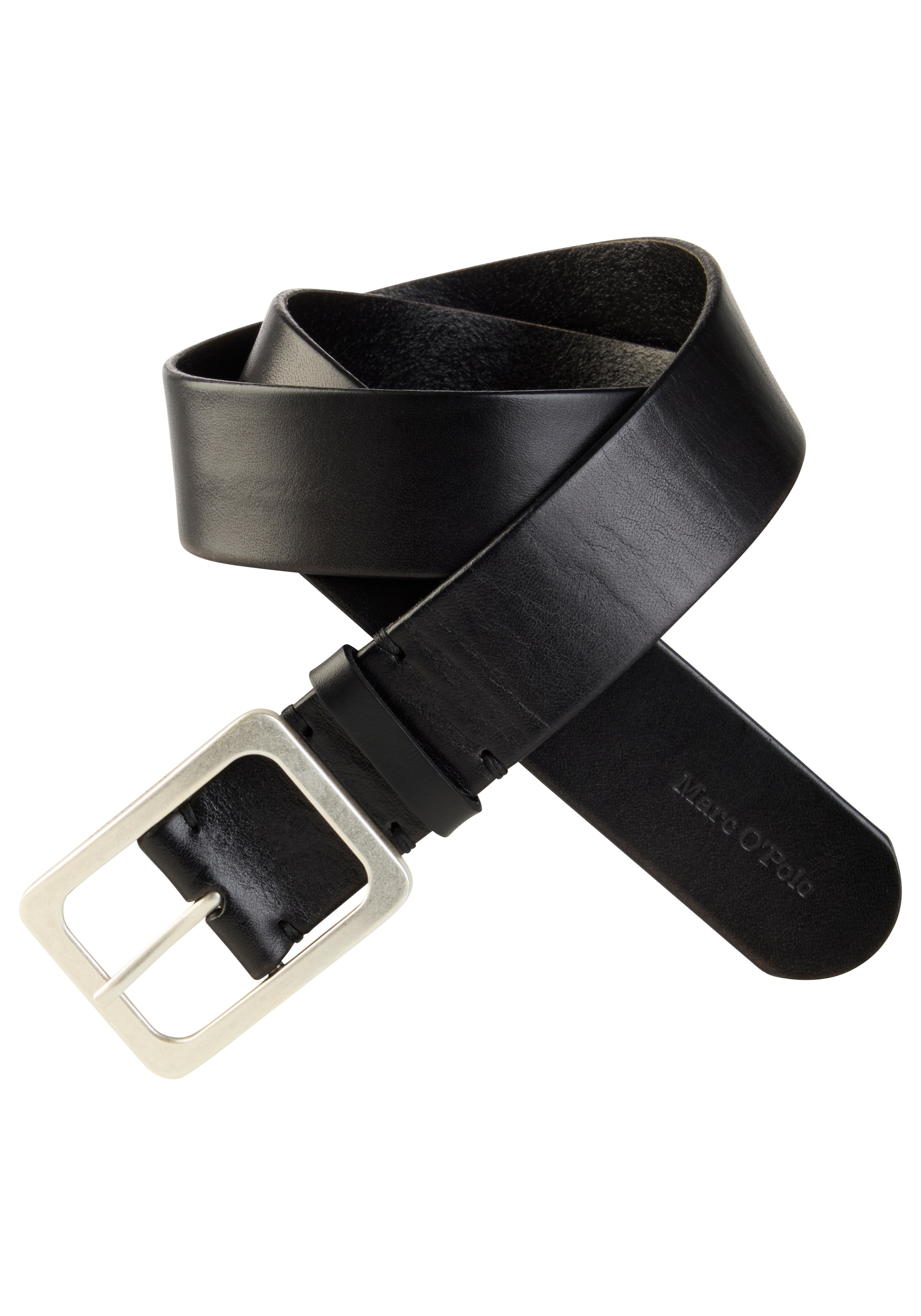 Marc OPolo Ledergürtel, Breite ca. 4 cm, in schlichtem, klassischem Design günstig online kaufen