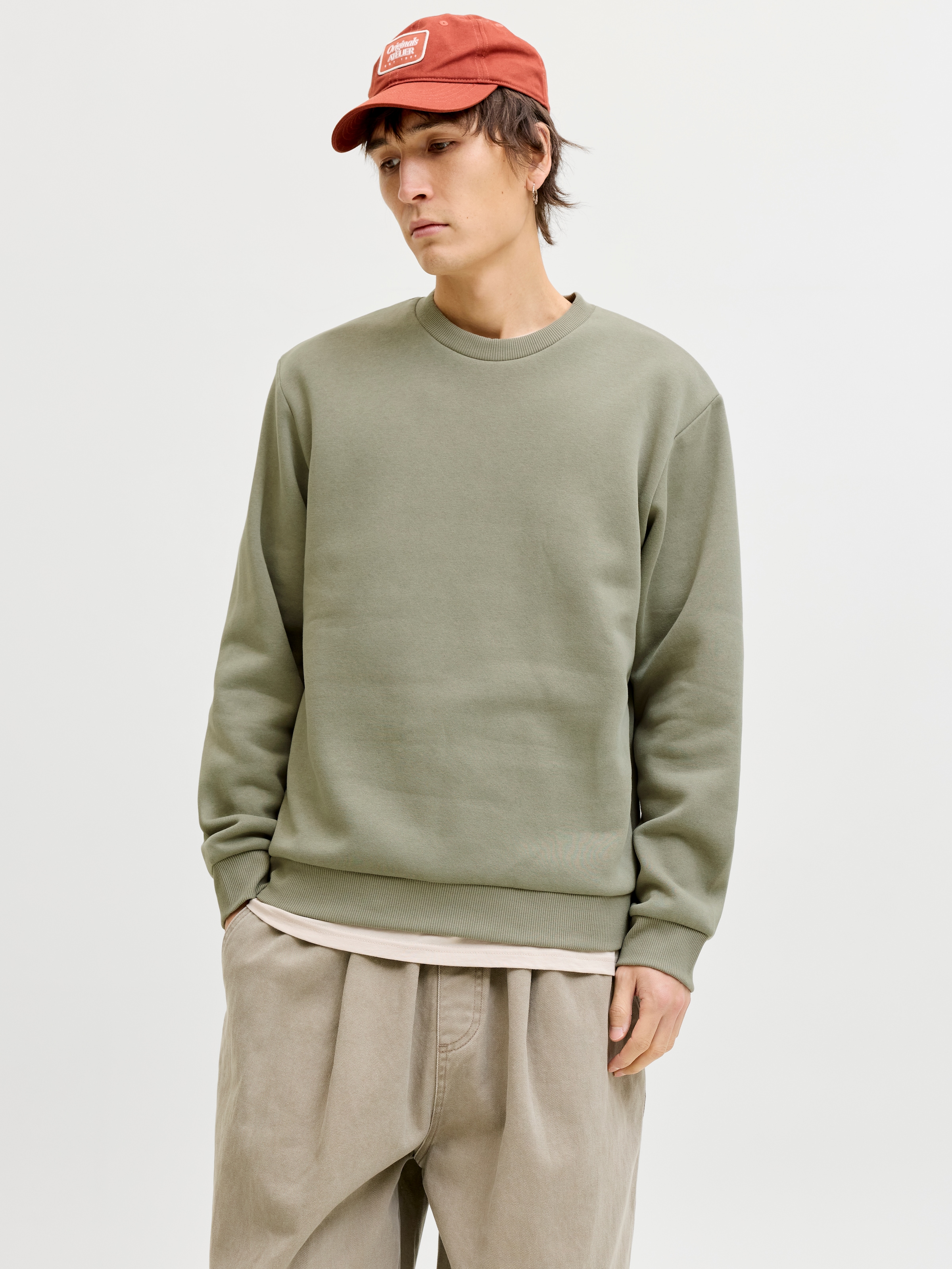 Jack & Jones Sweat-shirt Soho Vetiver S Homme