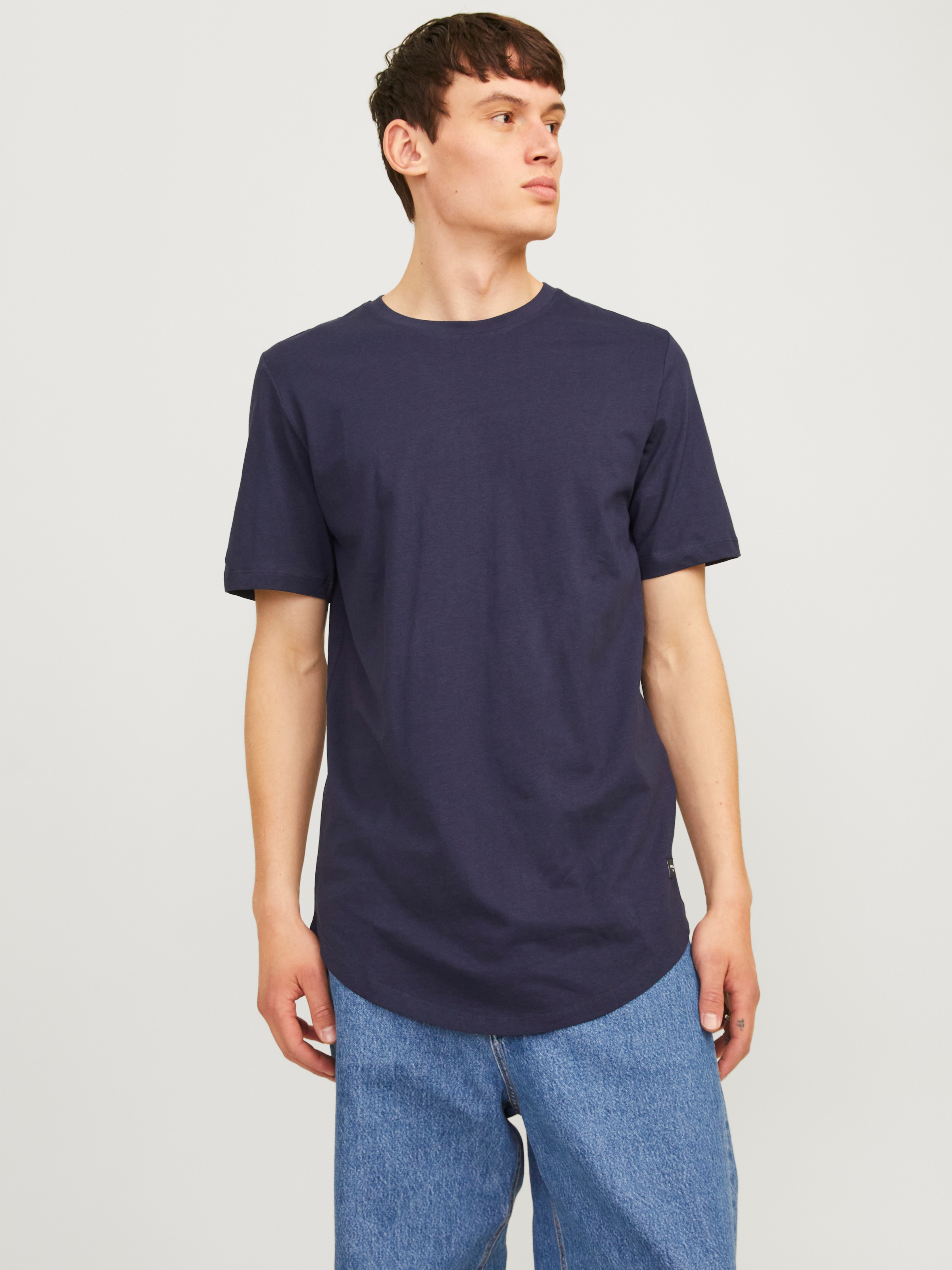 Jack & Jones Rundhalsshirt »JJENOA TEE SS CREW NECK 3PK MP NOOS«, (Packung, 3 tlg., 3er-Pack)