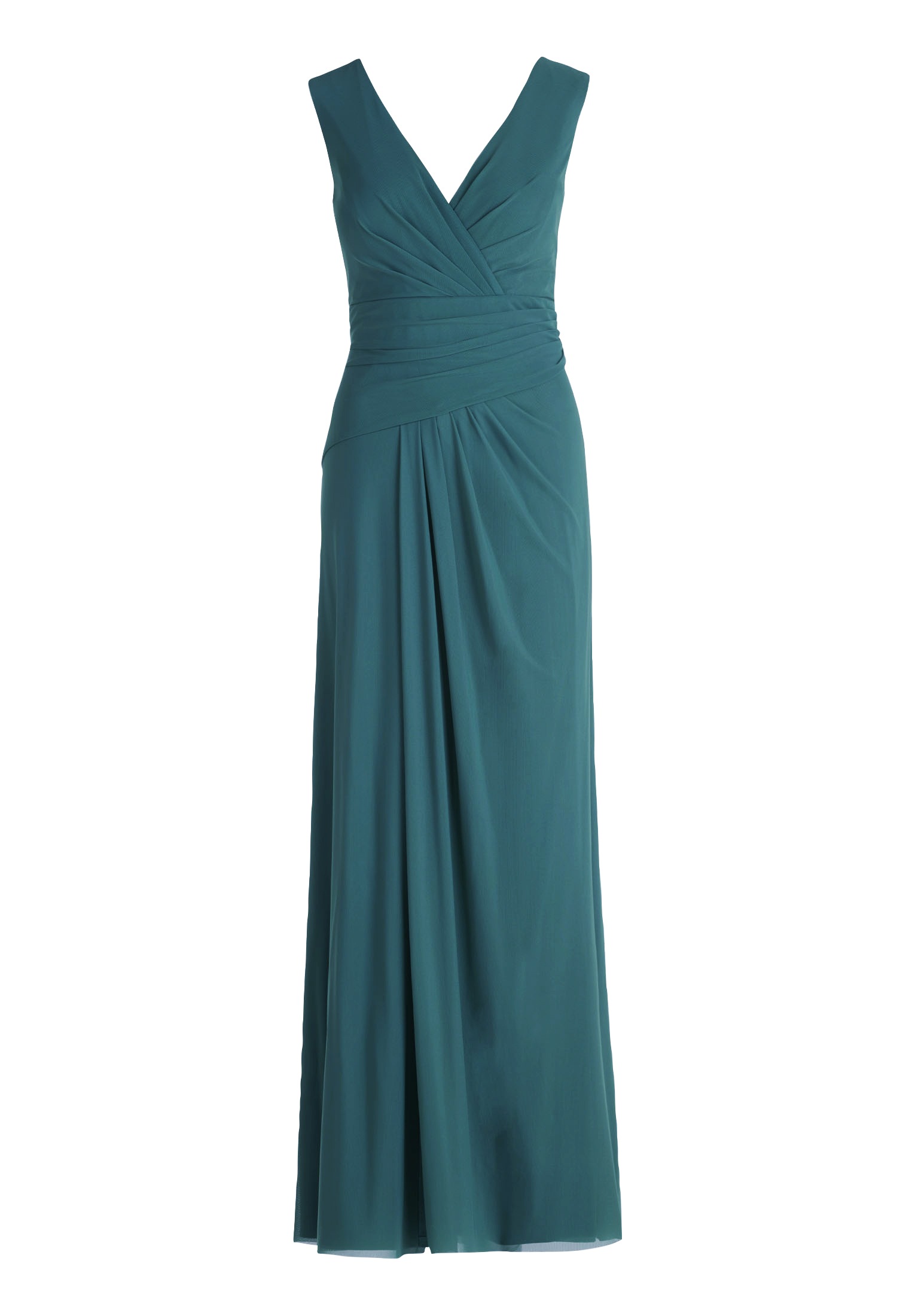 Vera Mont Abendkleid "Vera Mont Abendkleid mit V-Ausschnitt", Falten günstig online kaufen