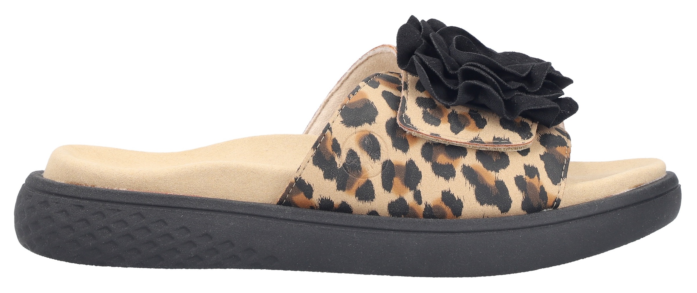 Rieker Pantolette  Sommerschuh, Hausschuh, Strandschuh mit bequemem Fußbett