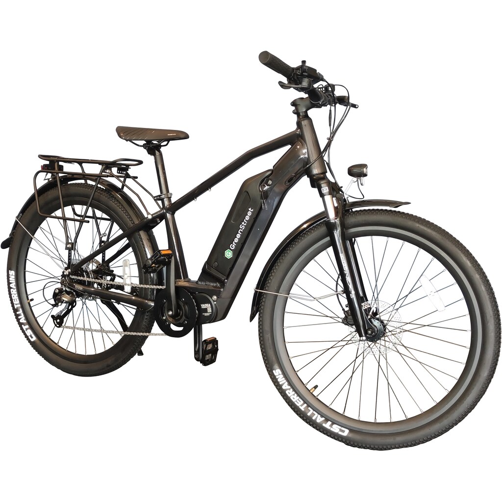 GreenStreet E-Bike »Trekking GS4«, 9 Gang, Shimano, Mittelmotor 250 W