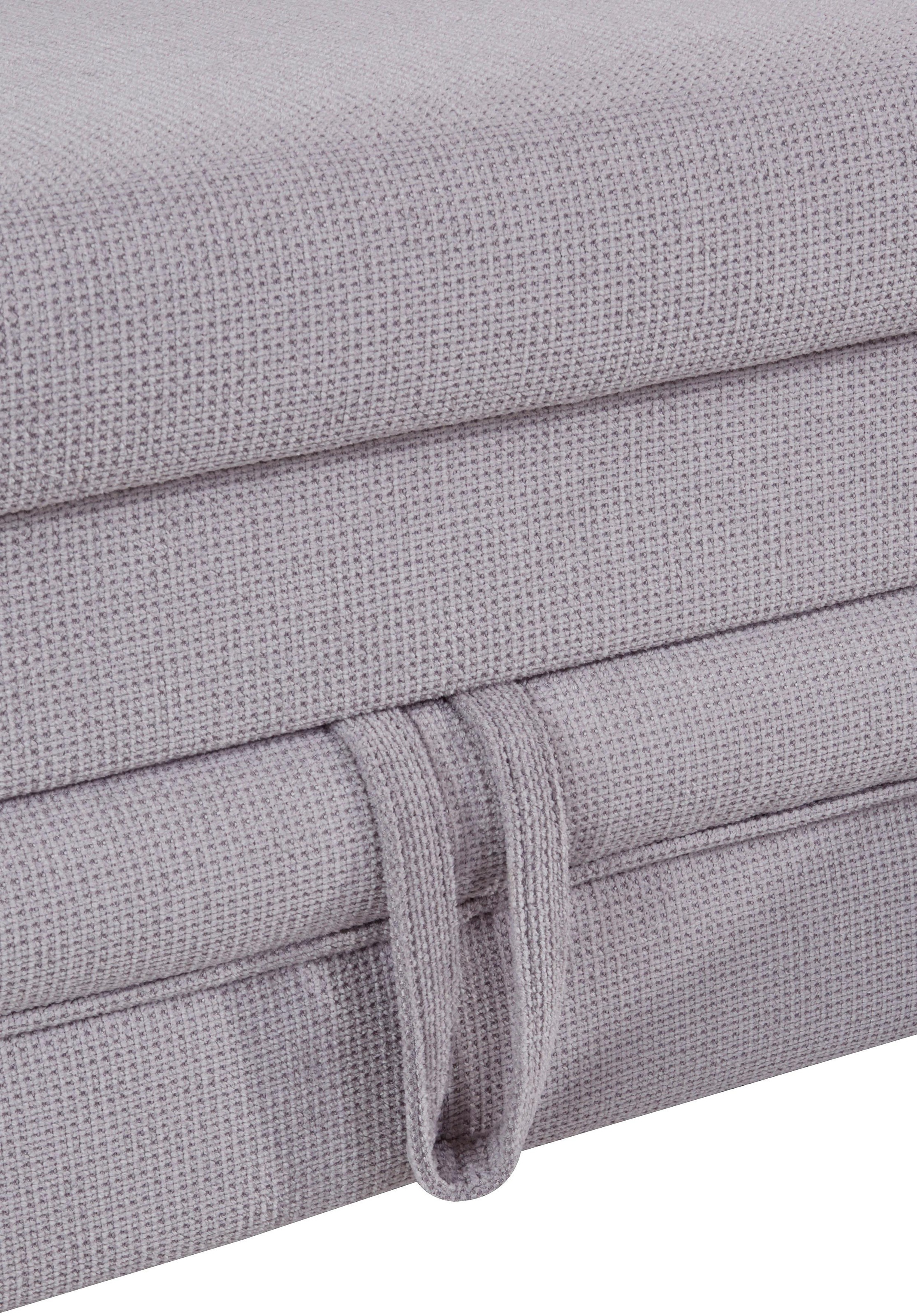 COTTA Ecksofa »Enterprise L-Form«, mit Arm- & Kopfteilverstellung, wahlweise mit Bettfunktion