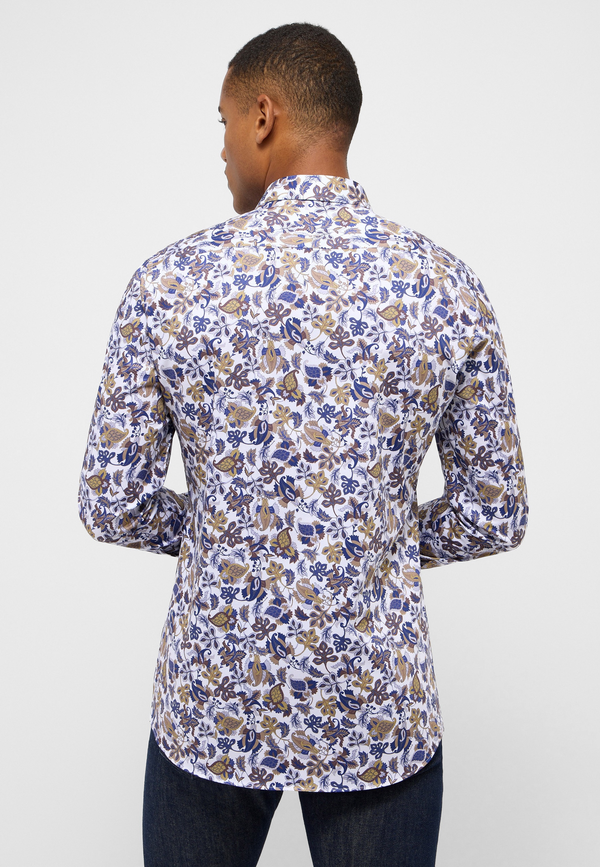 Eterna Langarmhemd "SLIM FIT", NON IRON (bügelfrei) günstig online kaufen