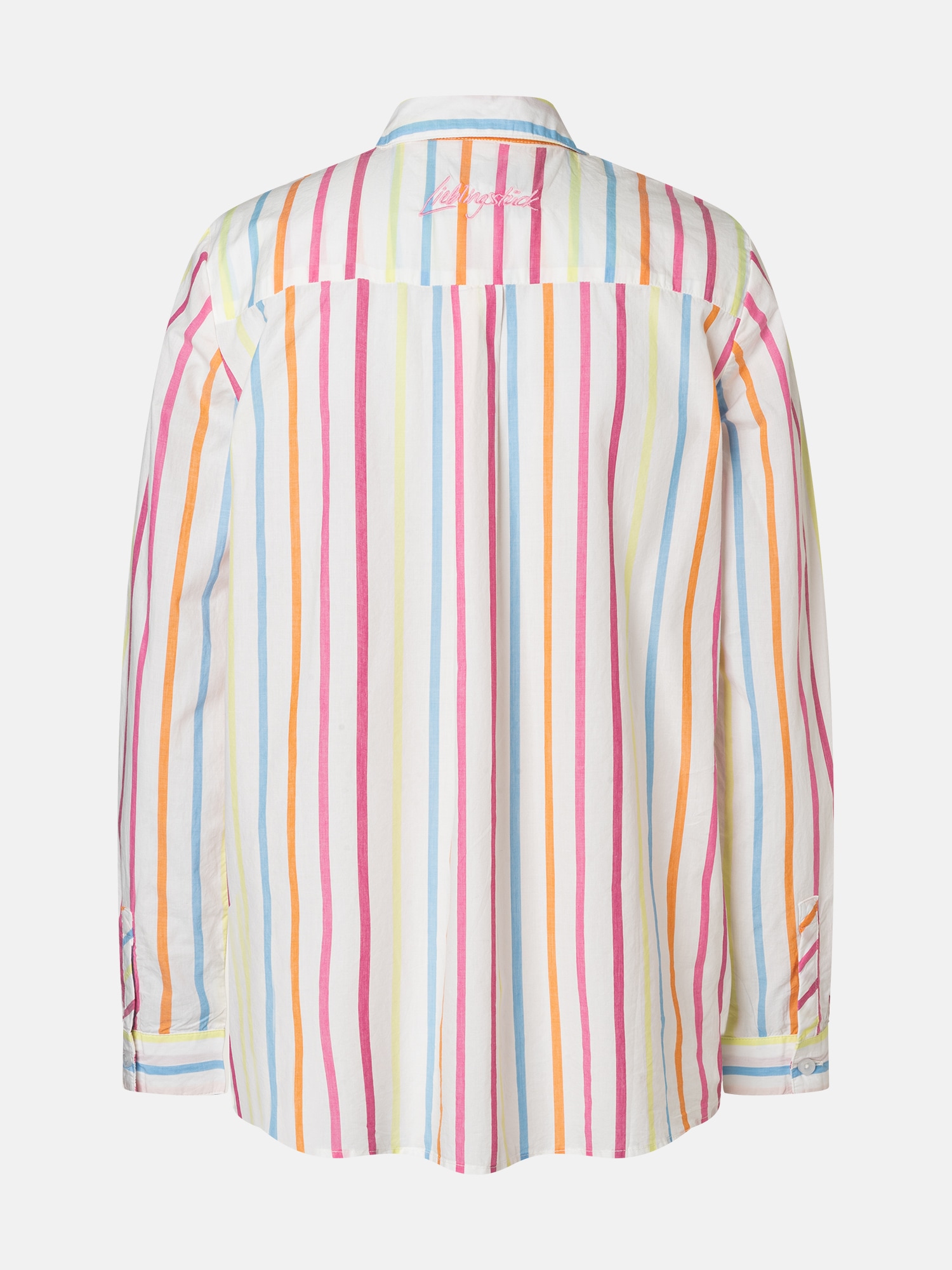 Lieblingsstück Hemdbluse »LisaL« mit gestickten Details, Seitenschlitze