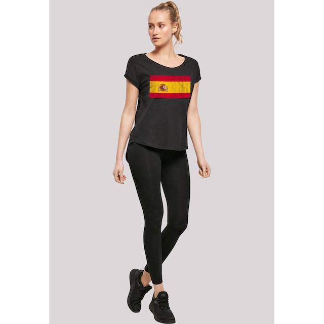 F4NT4STIC T-Shirt »Spain Spanien Flagge distressed«, Print für kaufen | BAUR