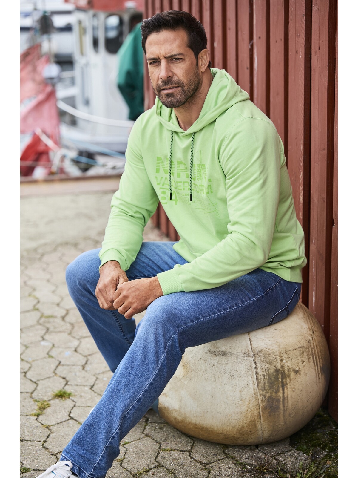 Jan Vanderstorm Kapuzensweatshirt »Sweatshirt JEPPE«, (1 tlg.)