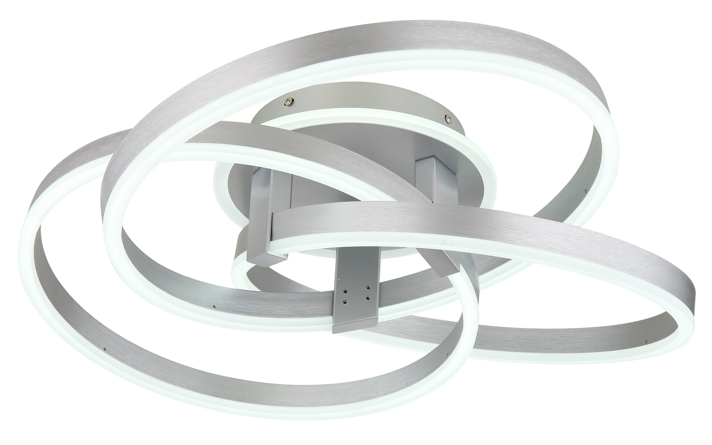 GLOBO LIGHTING LED Deckenleuchte »HERWIG«, Leuchtmittel LED-Modul | LED fest integriert, Deckenlampe/Wohnzimmer/Schlafzimmer/modern