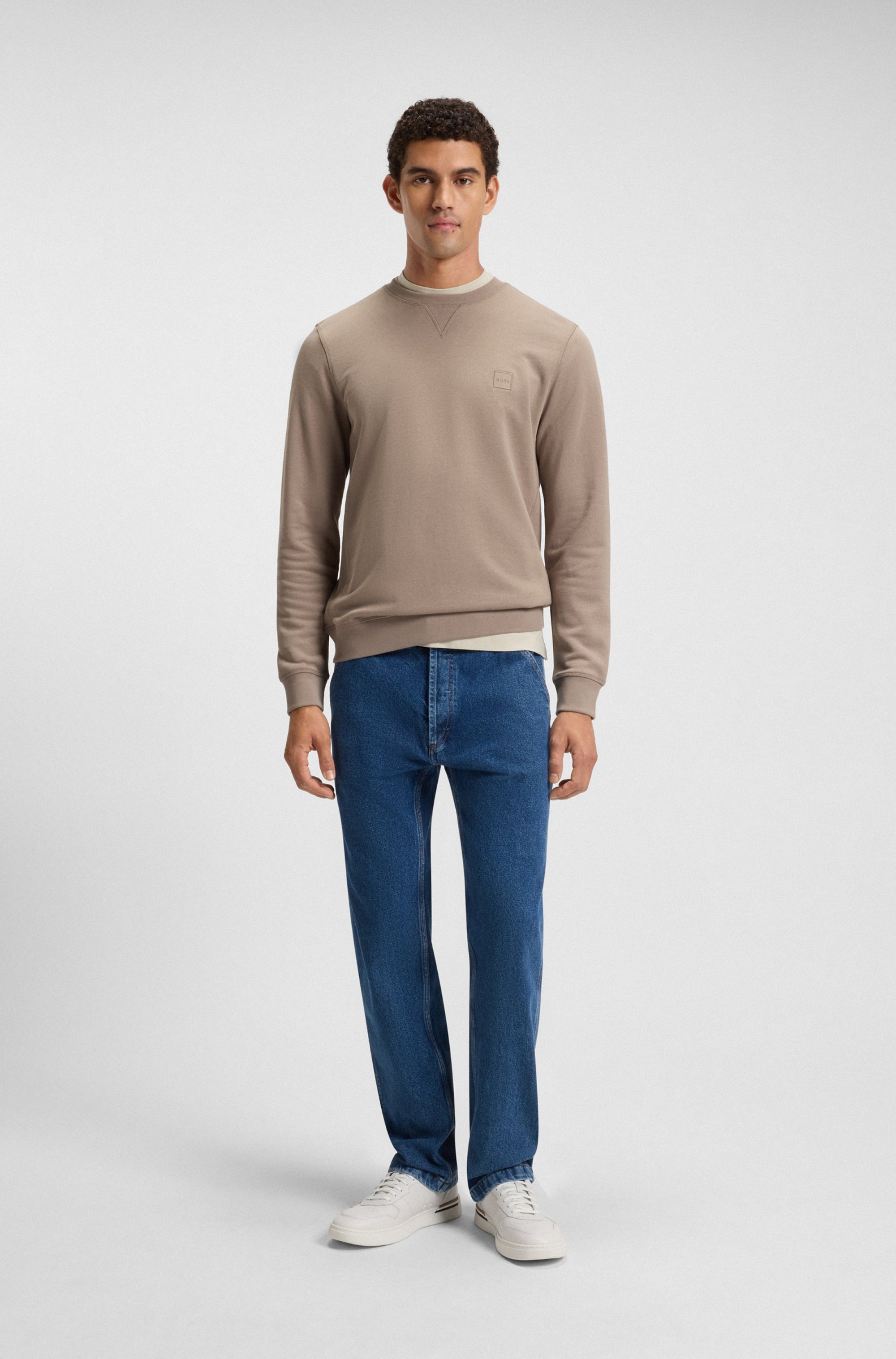 Thumbnail - BOSS ORANGE Sweatshirt "Westart", mit BOSS Logopatch