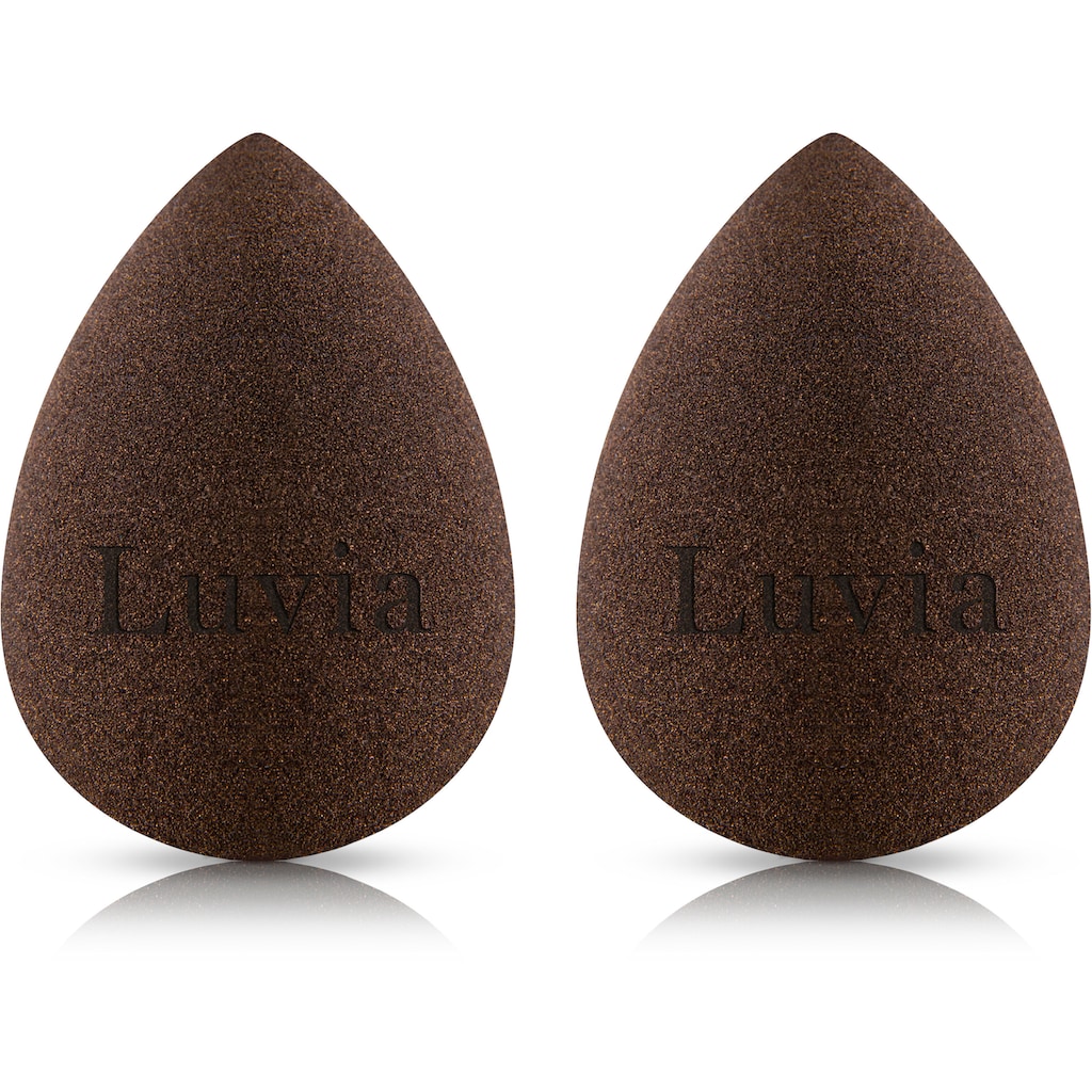 Luvia Cosmetics Make-up Schwamm »Make-Up Blending Sponge - Metallic Roségolden«, (2 tlg.)