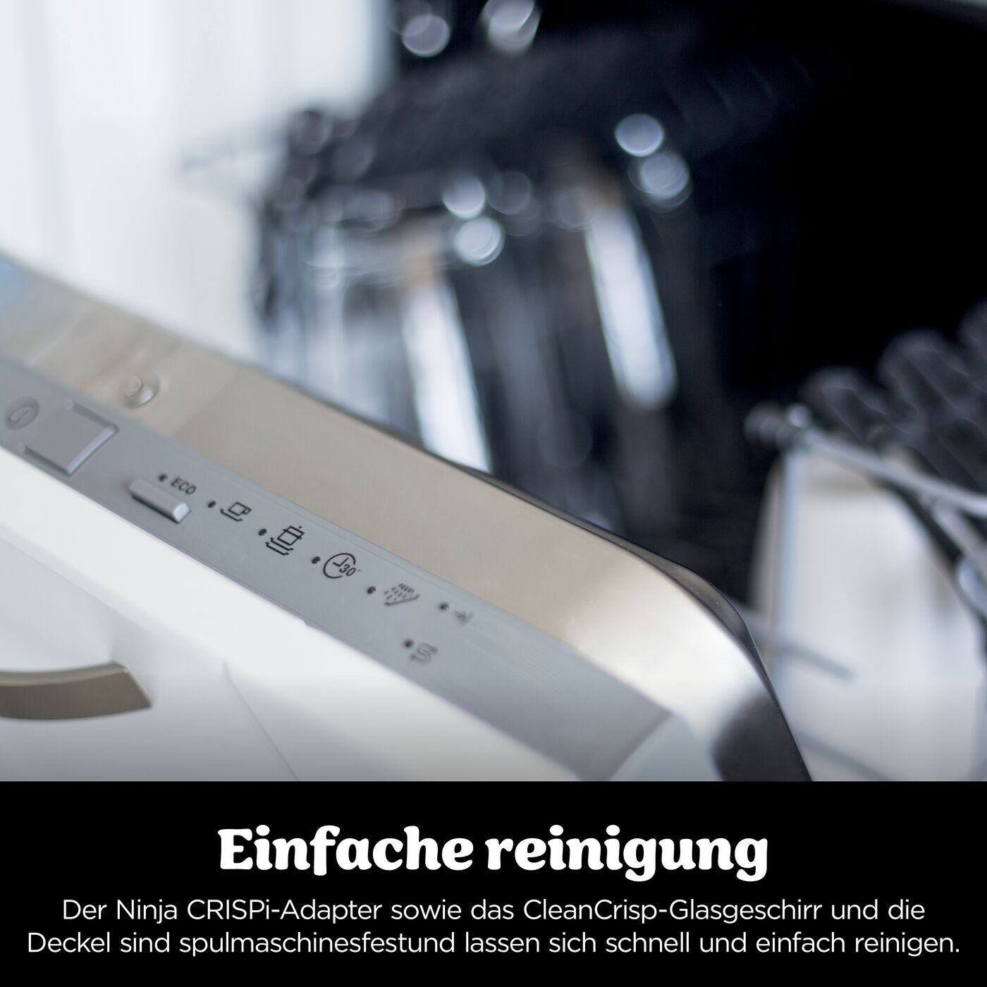 NINJA Heißluftfritteuse »CRISPi 4-in-1 Cyber Space - FN101EUGY« 1700 W tragbar