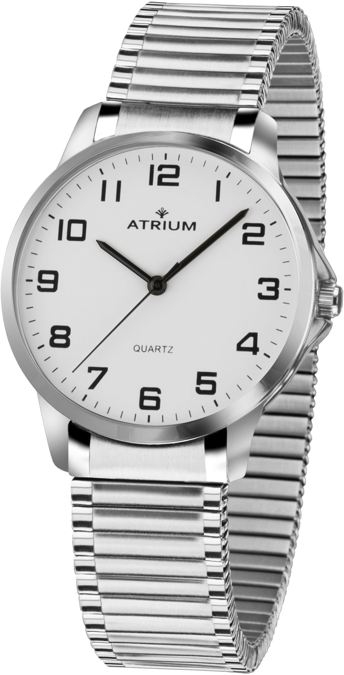 Atrium Quarzuhr »A36-50«, Armbanduhr, Herrenuhr, Flexband, Zugband