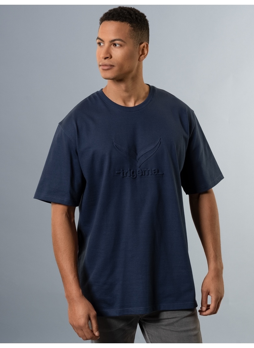 Trigema T-Shirt "TRIGEMA Heavy Oversized T-Shirt mit 3D-Motiv" günstig online kaufen