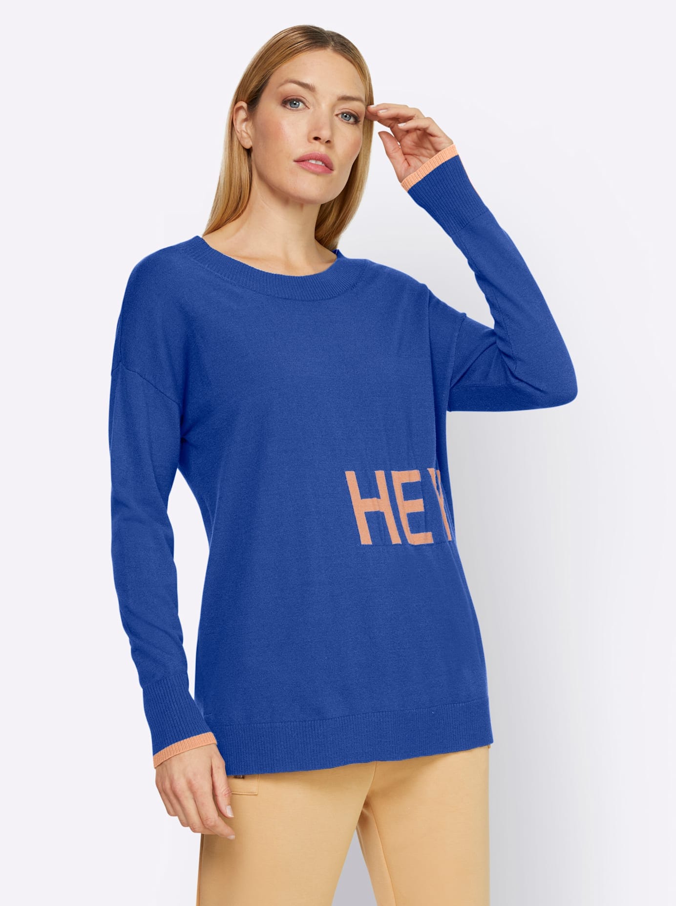 heine Rundhalspullover "Pullover"