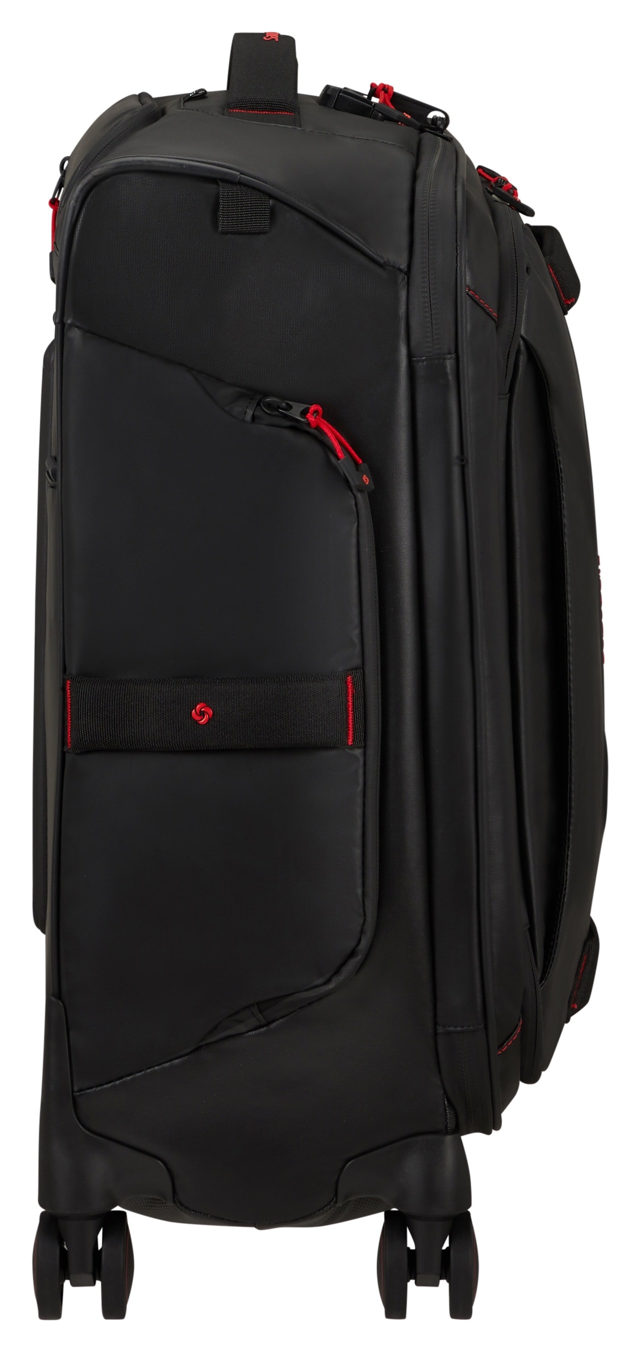 Samsonite Weichgepäck-Trolley »ECODIVER 55«, 4 St. Rollen, Handgepäck Koffer Reisegepäck Weichgepäck-Koffer Fronttasche