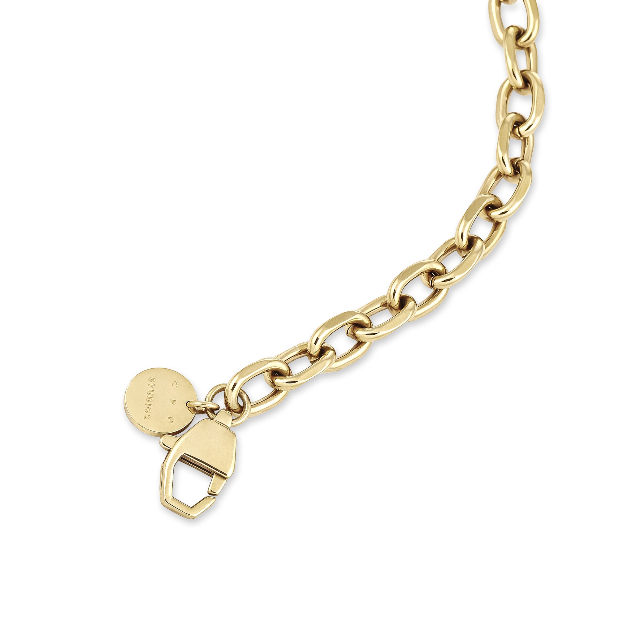 Copenhagen Studios Edelstahlkette »Schmuck Geschenk Halskette Basic Chunky«