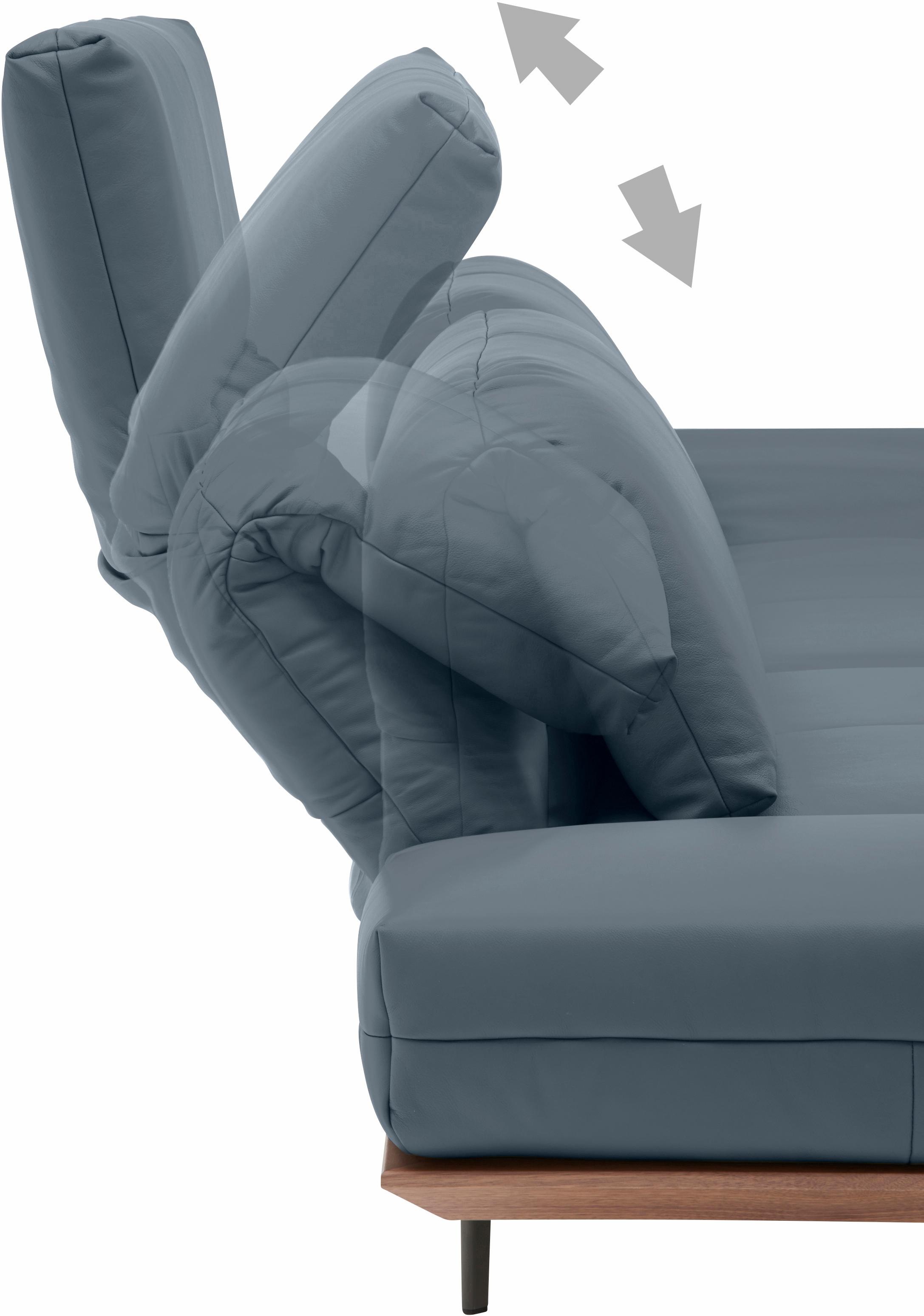 Creation BY ROLF BENZ 4-Sitzer »CR.420, Designsofa, Loungesofa«, in 2 Qualitäten, Holzrahmen in Eiche Natur oder Nußbaum, Breite 252 cm