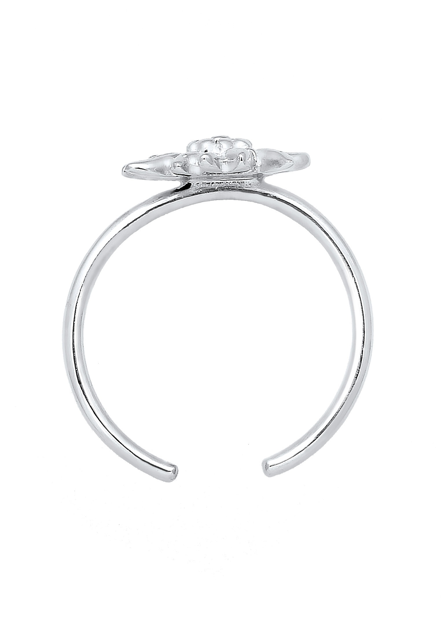 Elli Fingerring »Edelweiss Tracht Dirndl Wiesen 925 Sterling Silver«