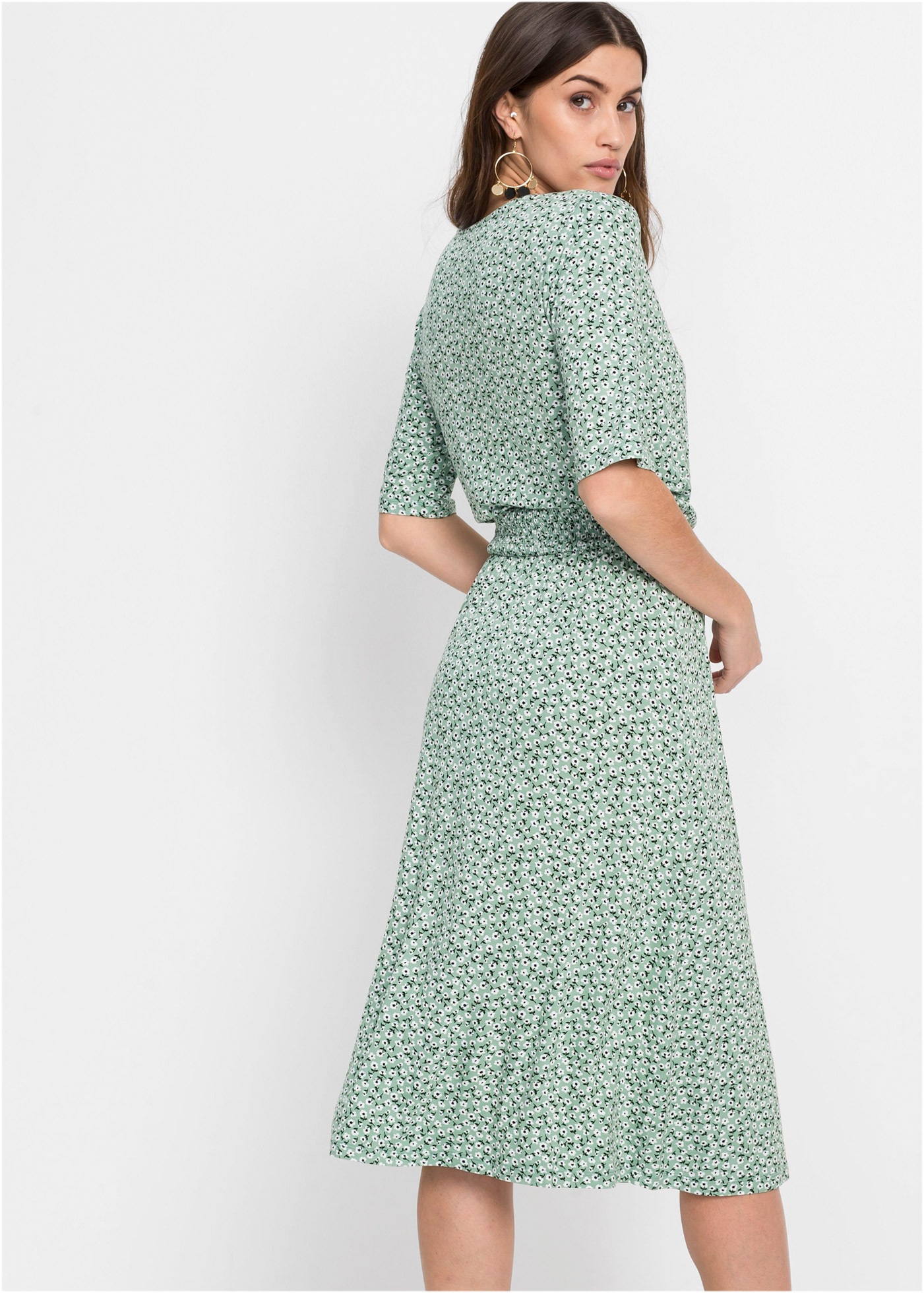 bonprix Jerseykleid "Jerseykleid aus Viskose-Mix" Jerseykleid aus Viskose-M günstig online kaufen