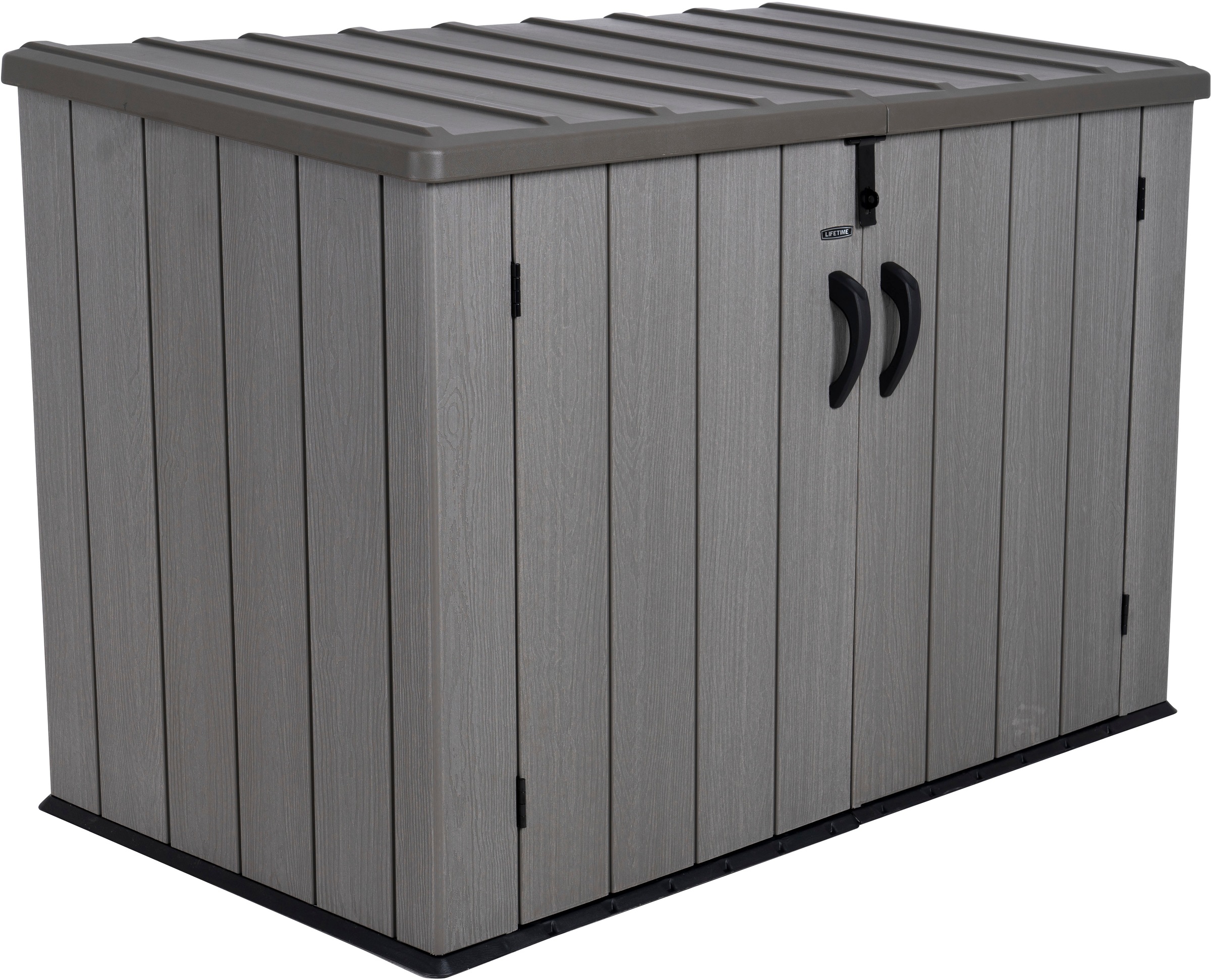 Lifetime Mülltonnenbox »Geräteschrank Greg«, Platz für 3 Mülltonnen je 240 L, BxHxT: 191x108x132 cm