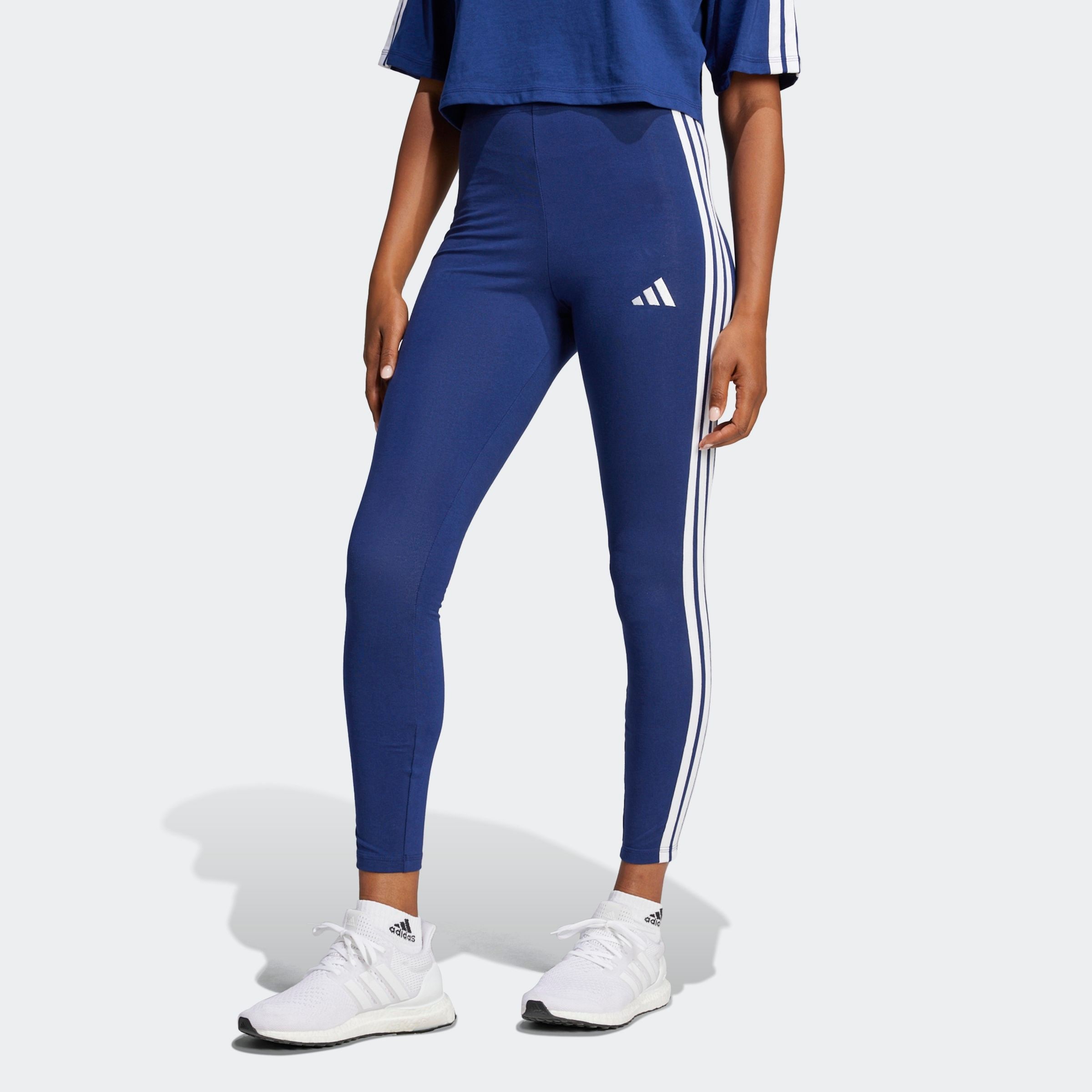 adidas Sportswear Trainingstights "ESSENTIALS 3-STREIFEN COTTON LEGGINGS" s günstig online kaufen