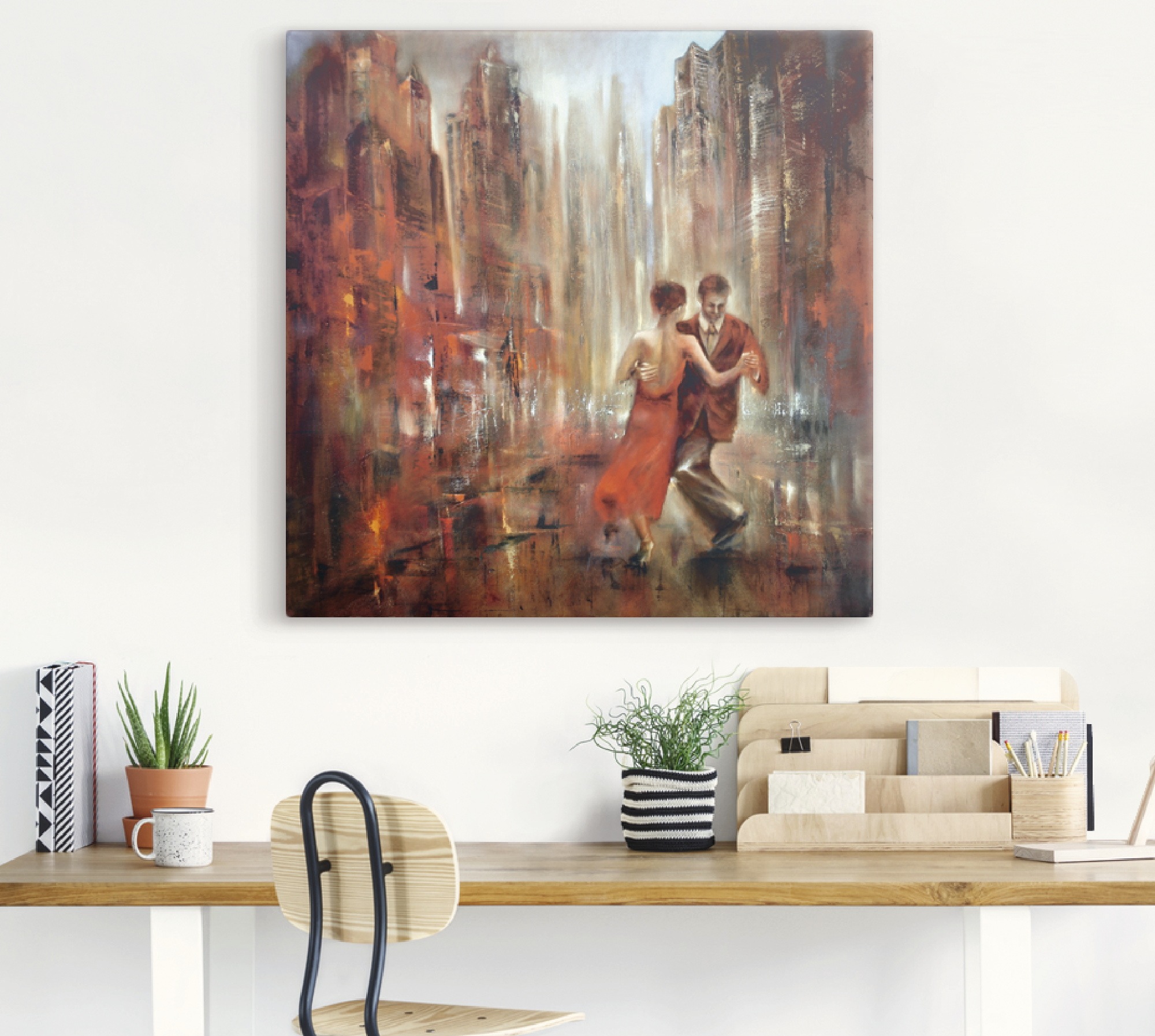 Artland Leinwandbild "Tango" Sport 1 Stk. tlg. auf Holzrahmen gespannt günstig online kaufen