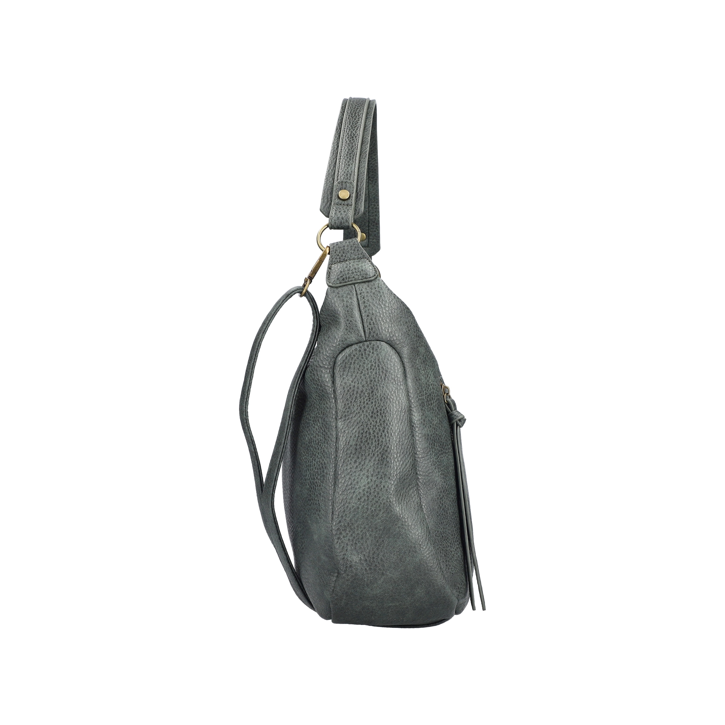 Rieker Handtasche, Schultertasche, Damen Umhängetasche mit abnehmbarem Umhängeriemen