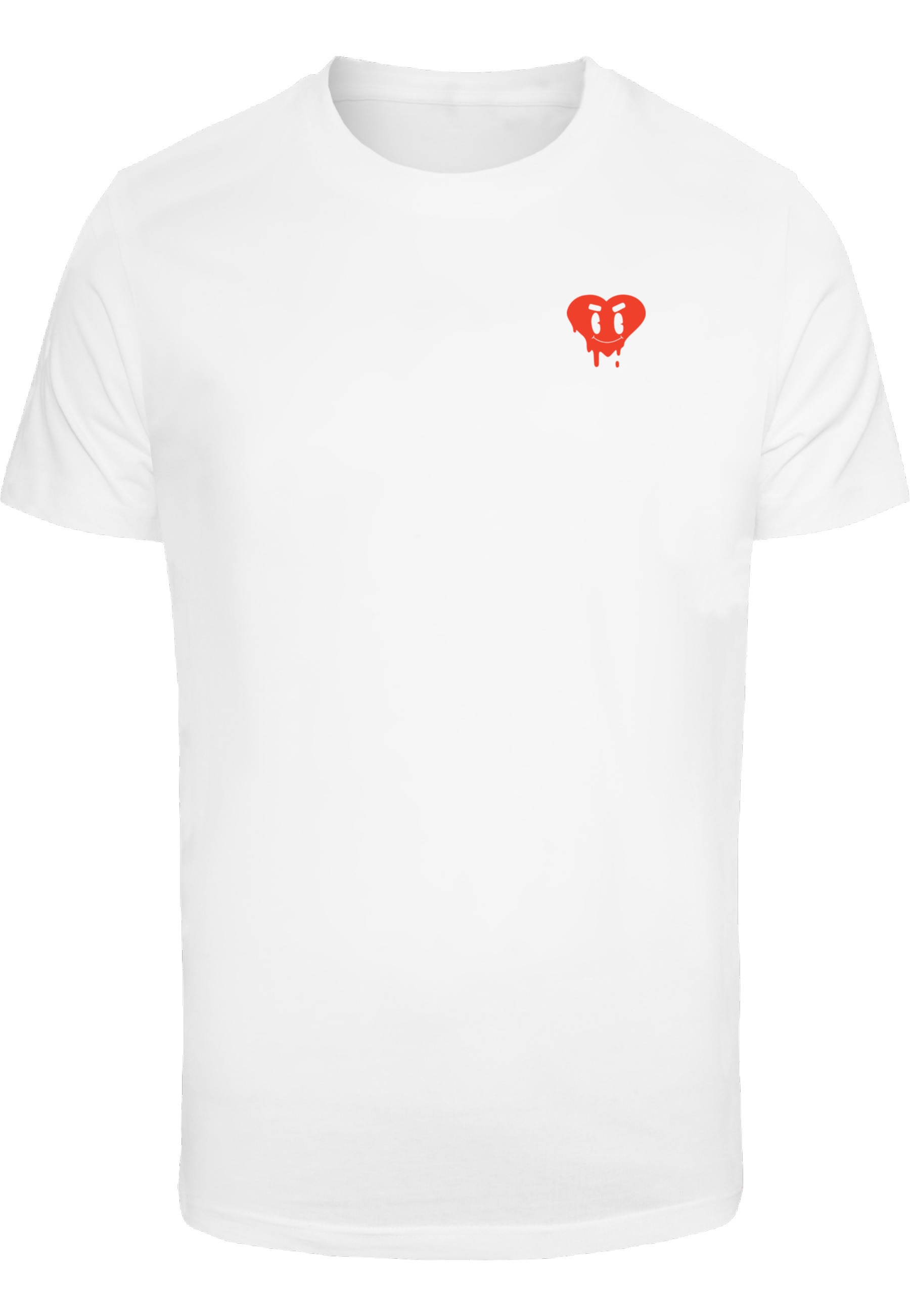 MisterTee T-Shirt "MisterTee Herren Smiley Drip Tee" 1 Stk.