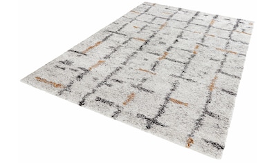 MINT RUGS Hochflor-Teppich »Grid«, rechteckig, 30 mm Höhe, Weich, Flauschig, Modernes... kaufen