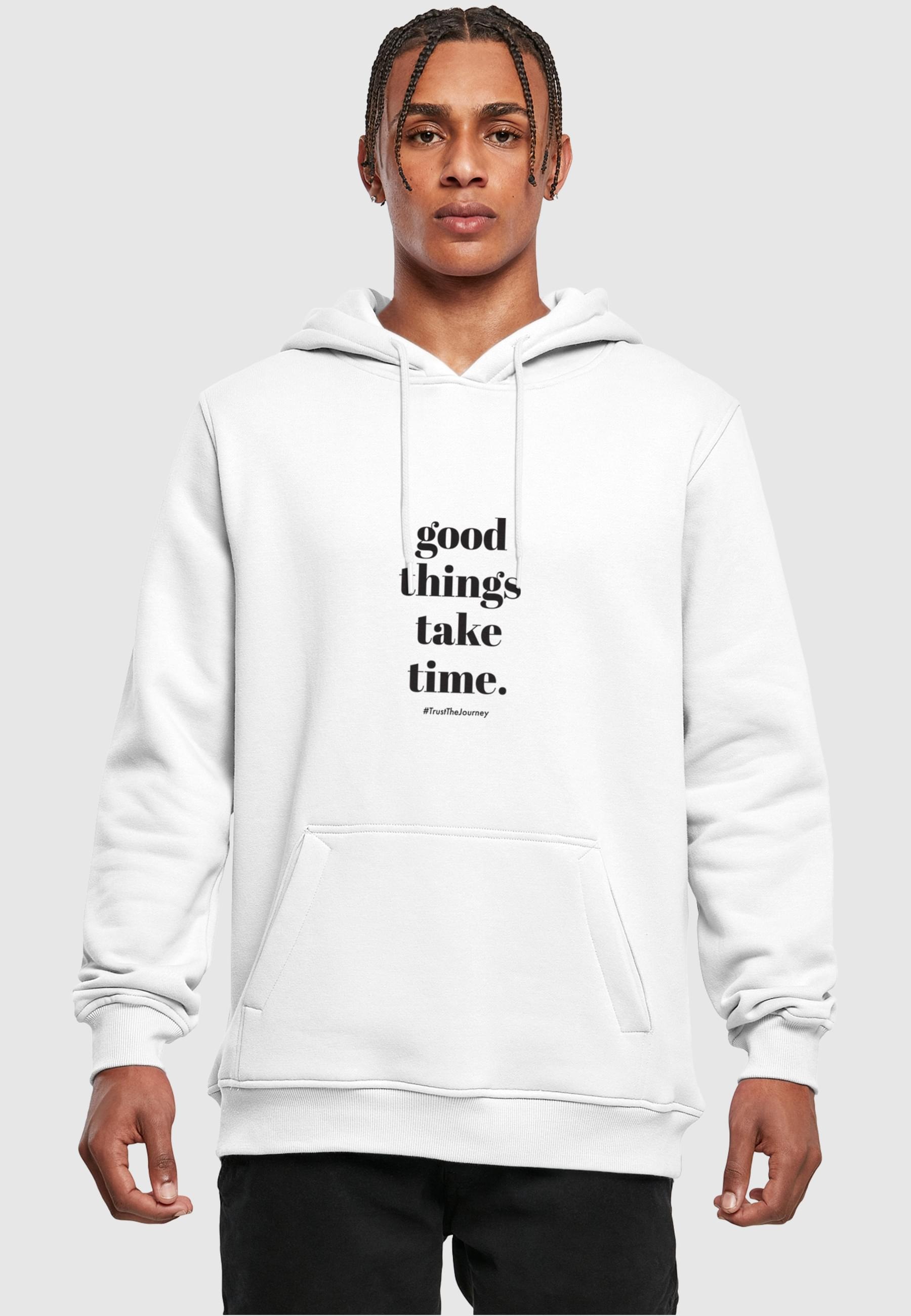Merchcode Kapuzensweatshirt »Merchcode Herren Good Things Take Time Hoody«, (1 tlg.)
