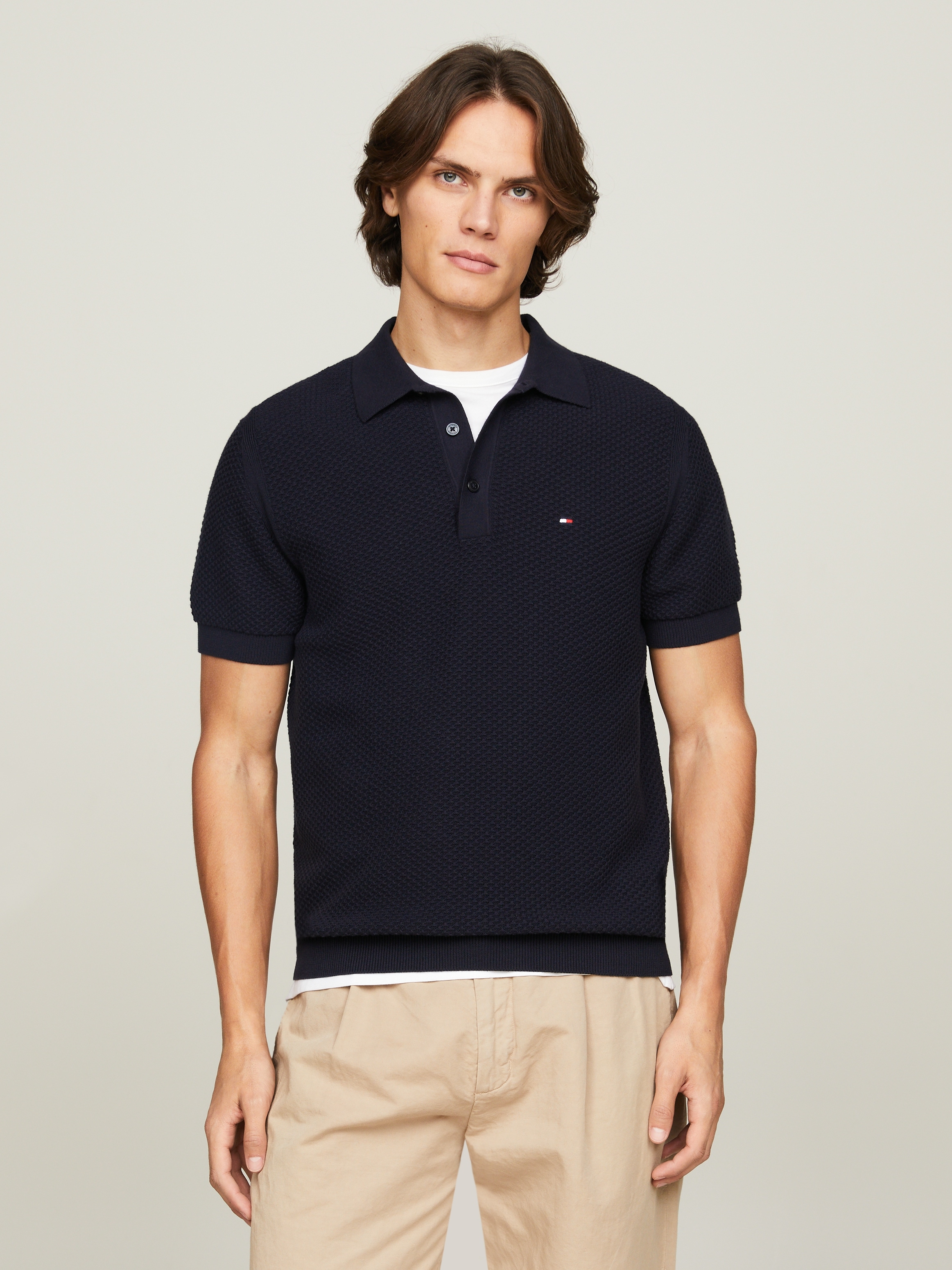 Tommy Hilfiger Poloshirt »OVAL STRUCTURE S/S POLO«