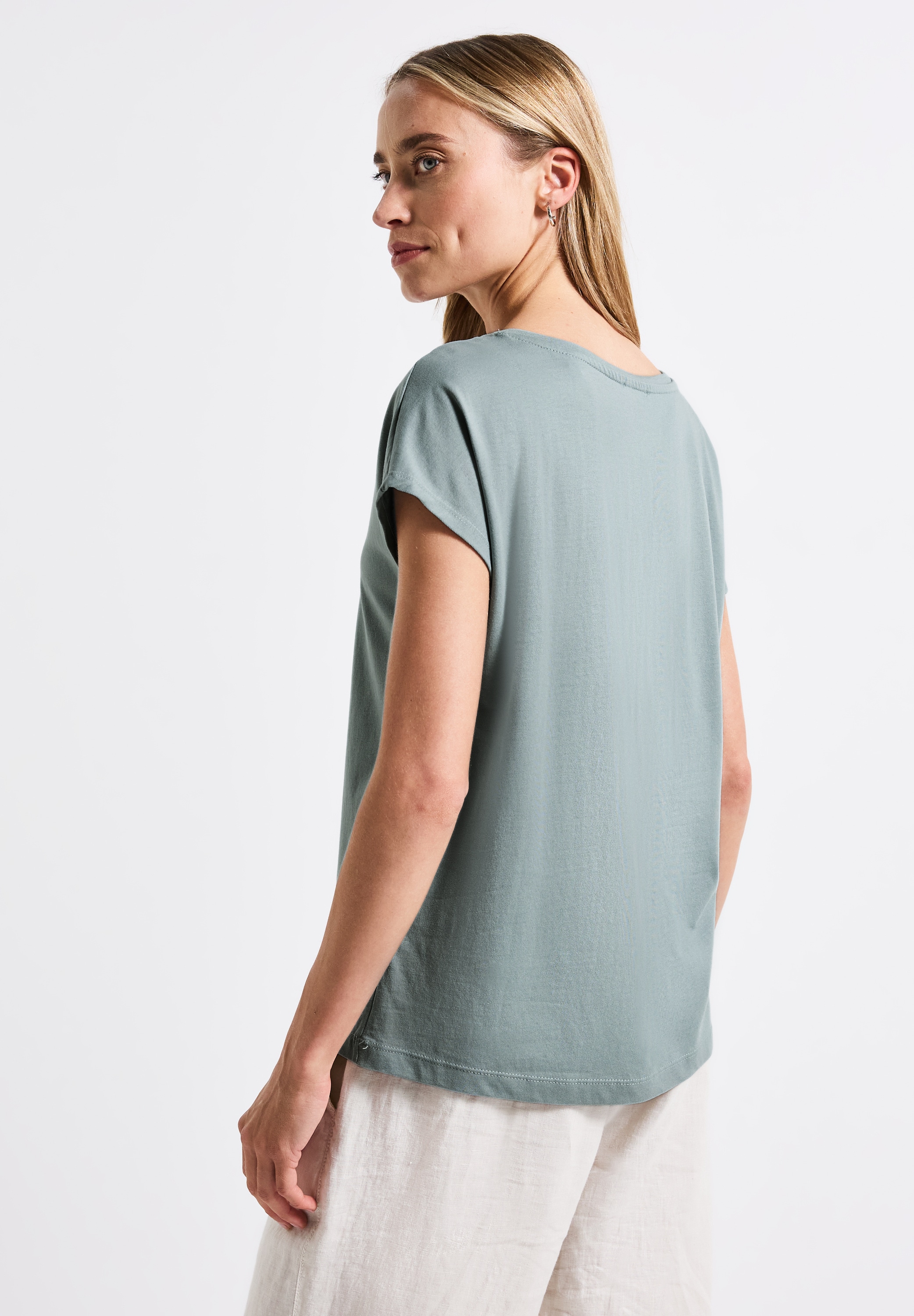STREET ONE T-Shirt, im soften Baumwoll-Mix