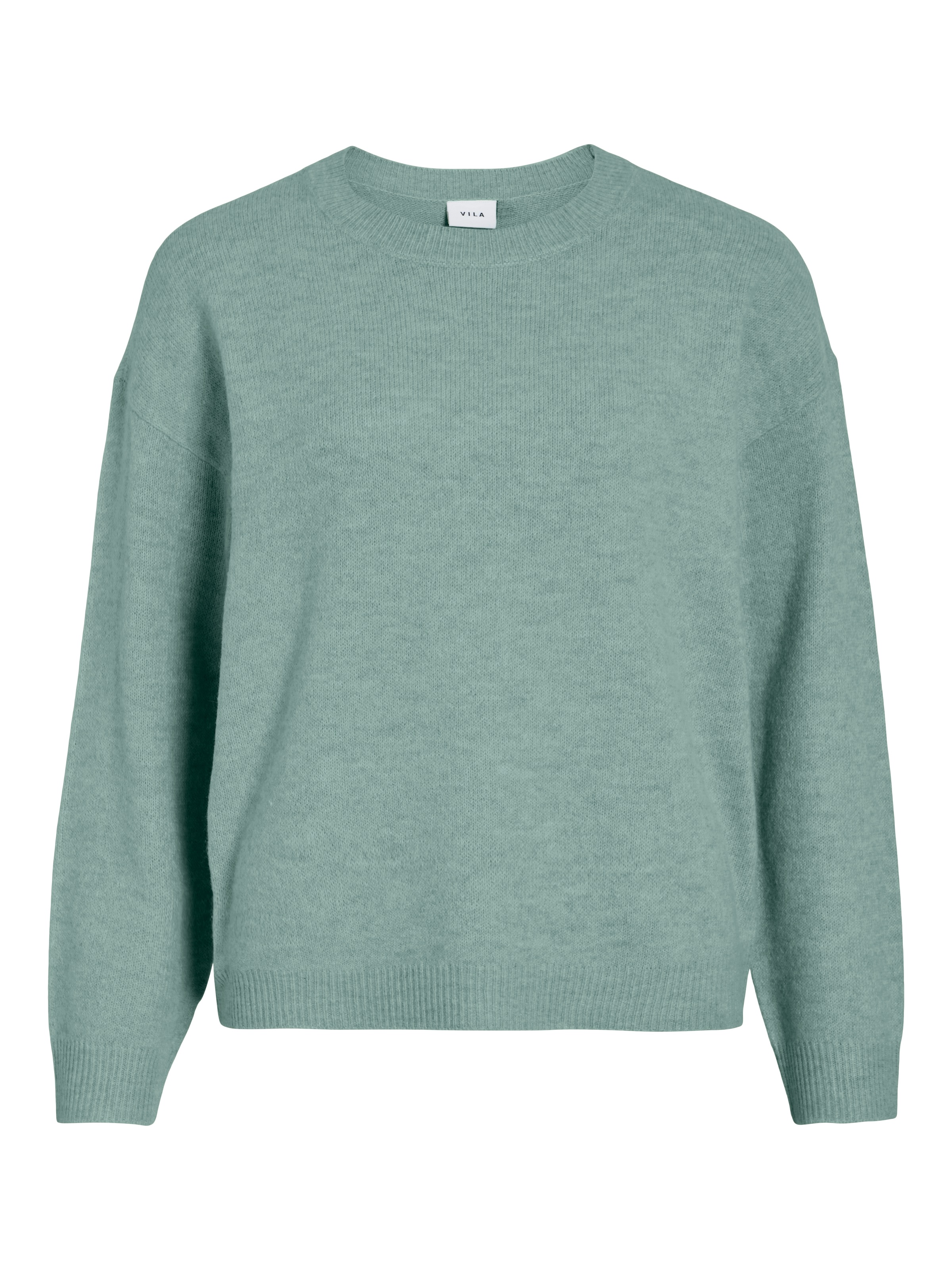 Vila Strickpullover "VILIGA L/S O-NECK KNIT TOP - NOOS" günstig online kaufen