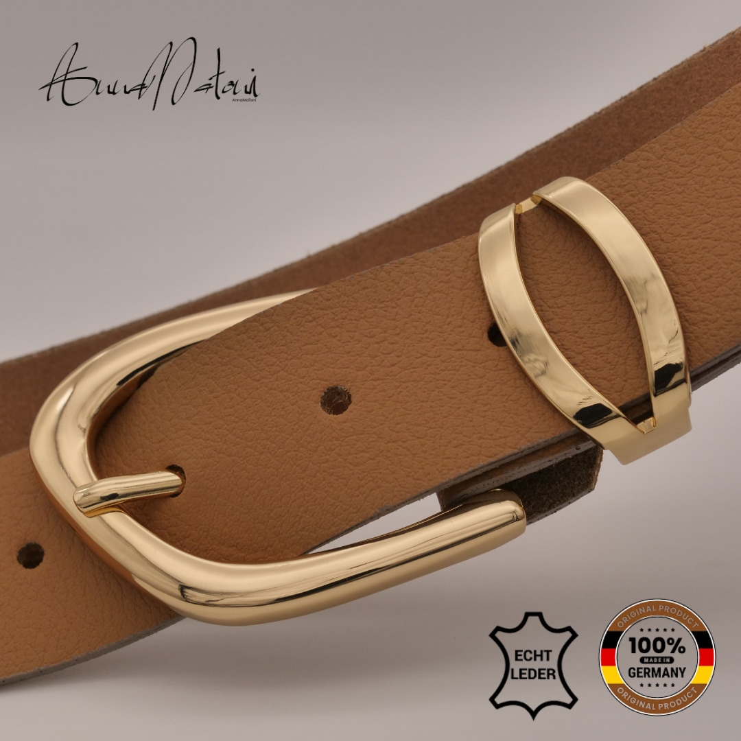 AnnaMatoni Ledergürtel "AnnaMatoni Leder Gürtel lora" günstig online kaufen