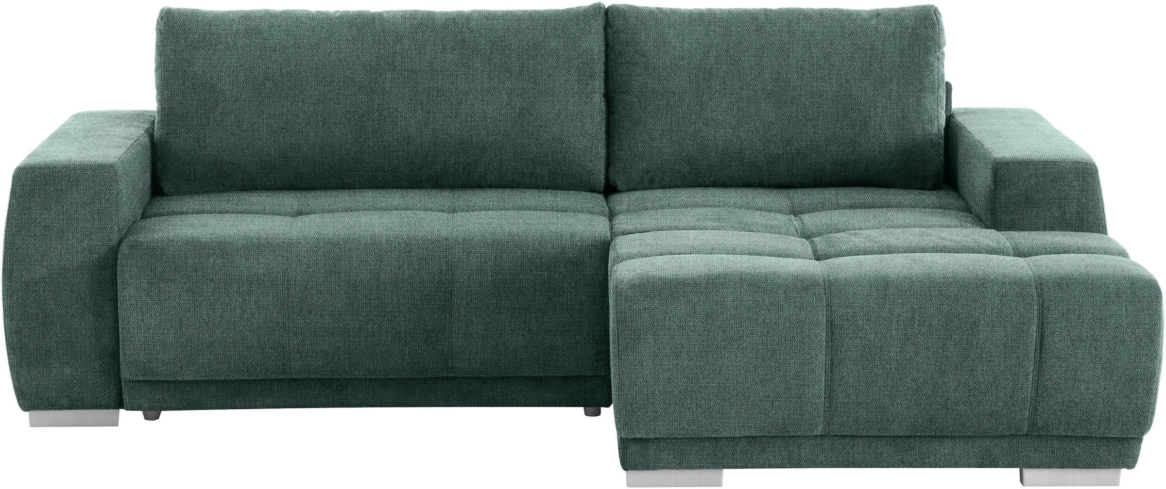 INOSIGN Ecksofa »Bolero L-Form«, wahlweise mit Bettfunktion & Bettkasten