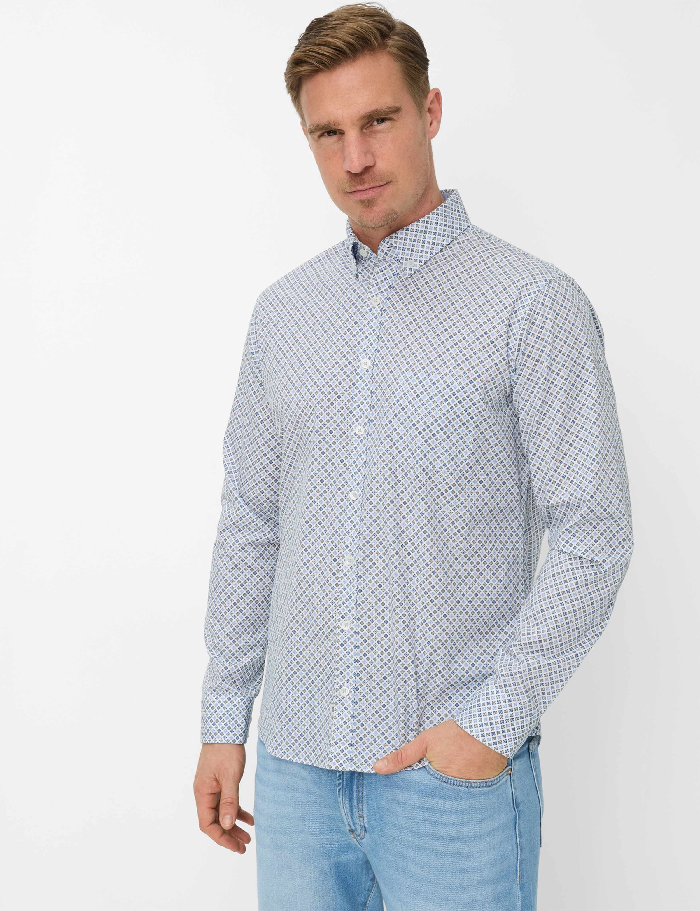 Brax Langarmhemd "Style DANIEL" günstig online kaufen