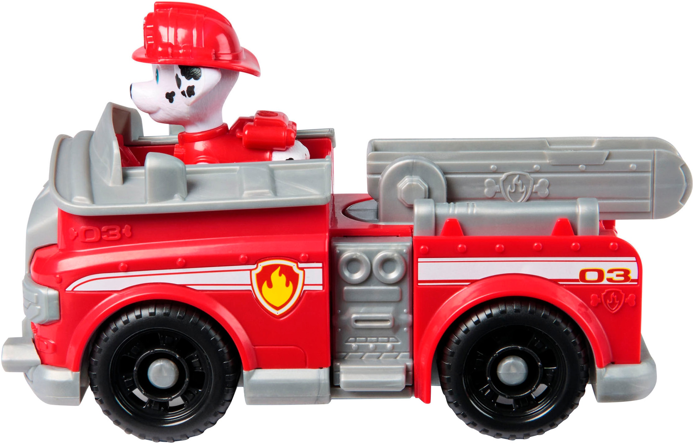 Spin Master Spielzeug-Auto »PAW Patrol, Sust. Basic Vehicle Marshall«, zum Teil aus recycelten Material