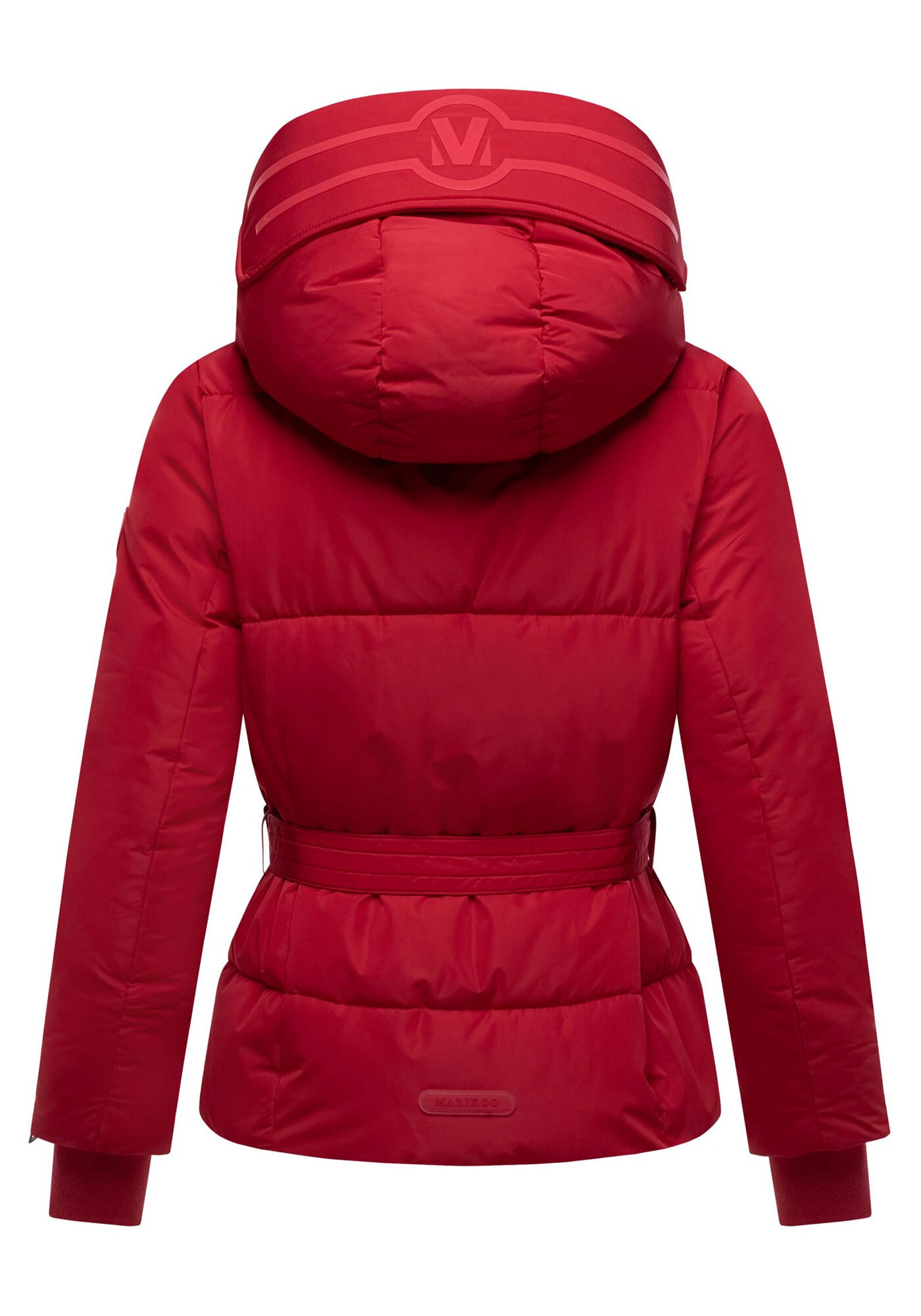 Marikoo Winterjacke »Aleynaa«, Winterjacke mit Taillengürtel
