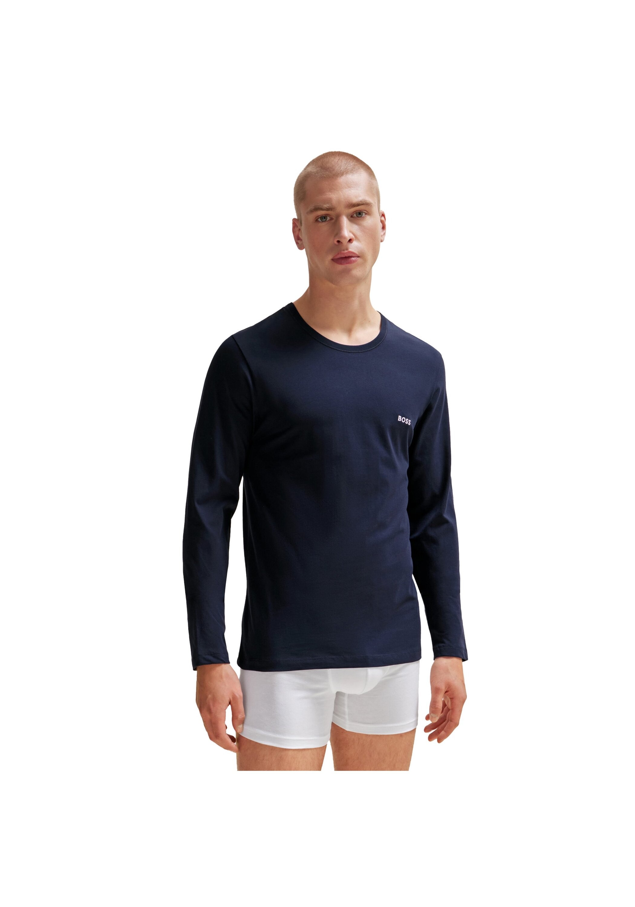 BOSS Longsleeve »Longsleeve LS ShirtRN 3P Classic 3er Pack«