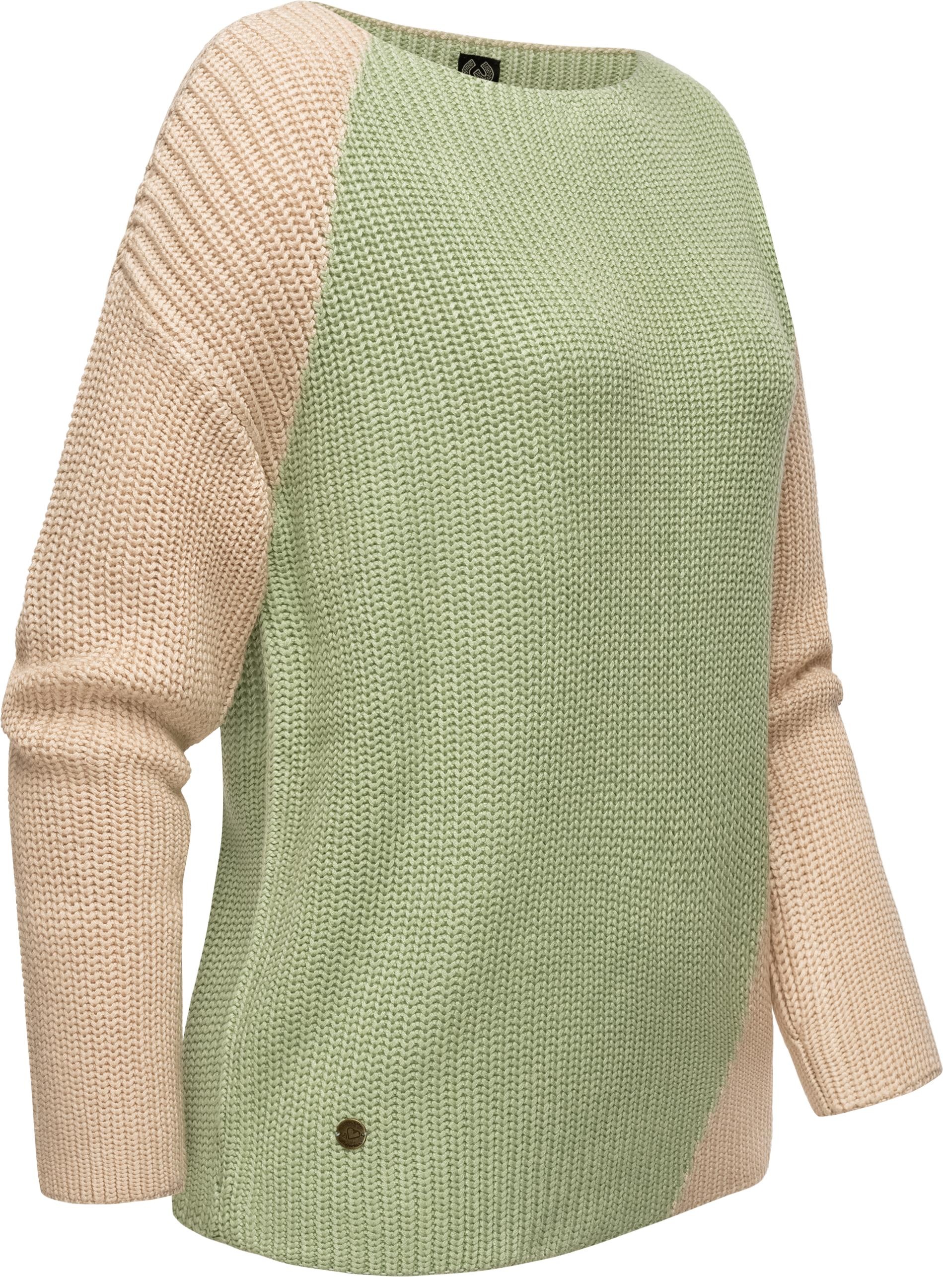 Ragwear Strickpullover "Ebbeline-Block", Damen Pullover aus Strick günstig online kaufen