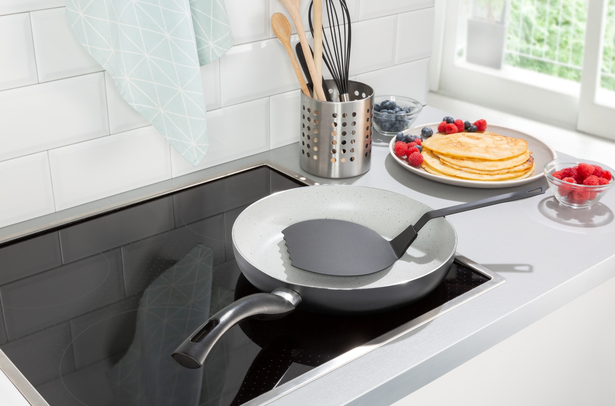 Ruco Pfannenwender »Jumbo, 2er Set«, (2 tlg.), Pfannkuchenwender, Jumbo-Pfannenwender, 2er Set, Made in Germany